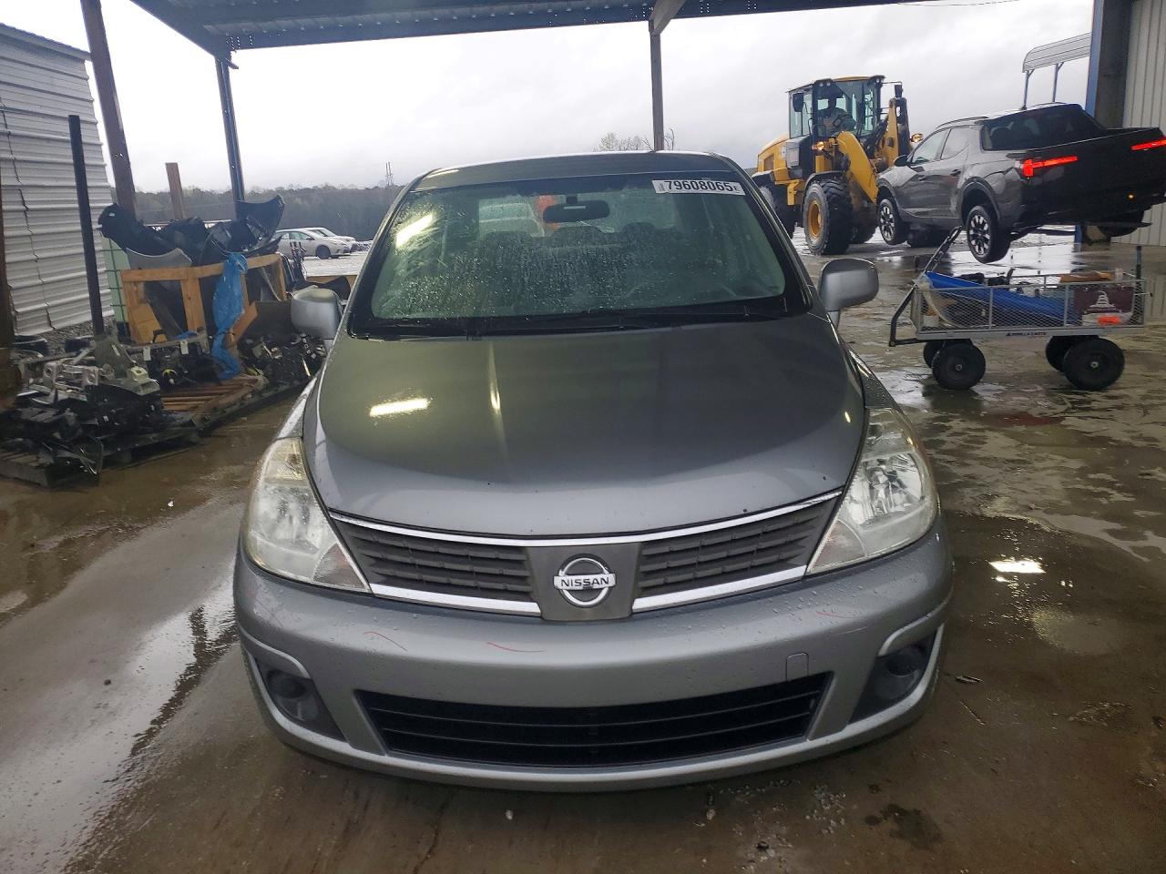 2008 Nissan Versa 1.8 S Gray vin: 3N1BC11E78L409646