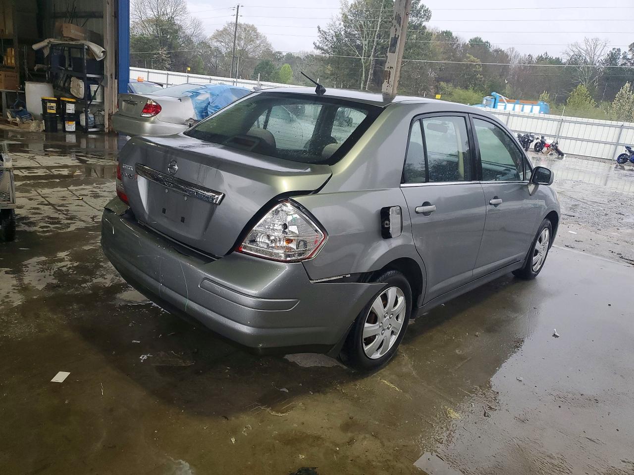 2008 Nissan Versa 1.8 S Gray vin: 3N1BC11E78L409646