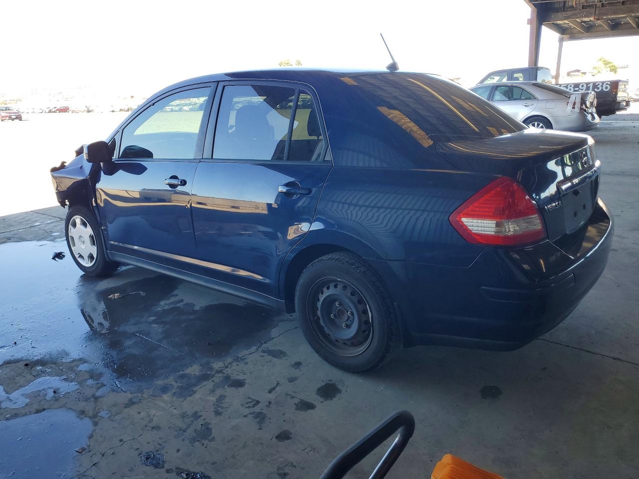 2009 Nissan Versa 1.8 S Blue vin: 3N1BC11E79L406957