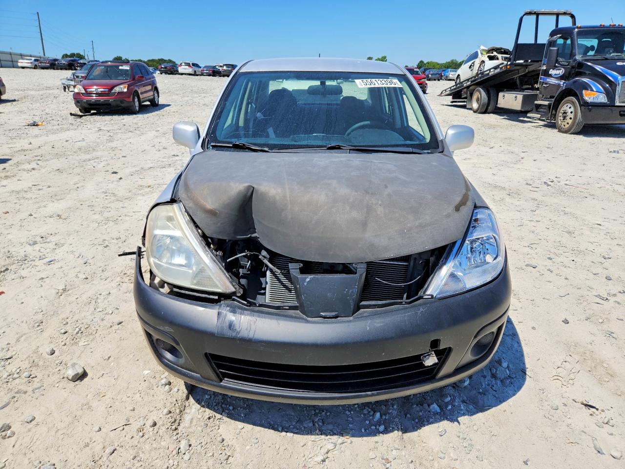 2008 Nissan Versa 1.8 S Silver vin: 3N1BC11E88L351661