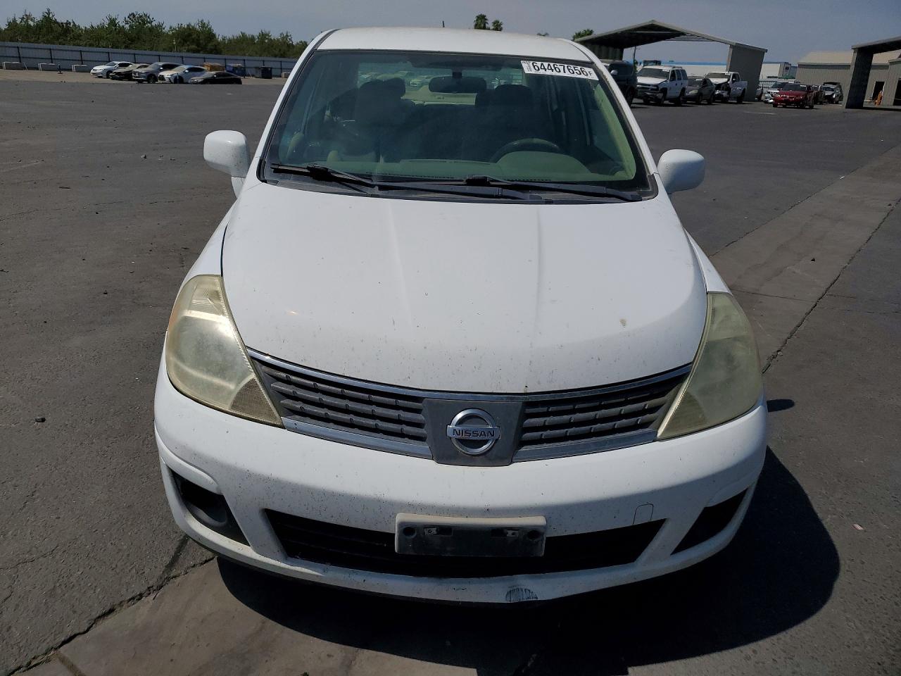 2008 Nissan Versa 1.8 S Белый vin: 3N1BC11E88L362899