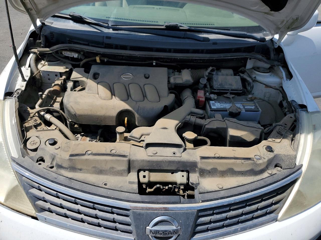 2008 Nissan Versa 1.8 S Белый vin: 3N1BC11E88L362899