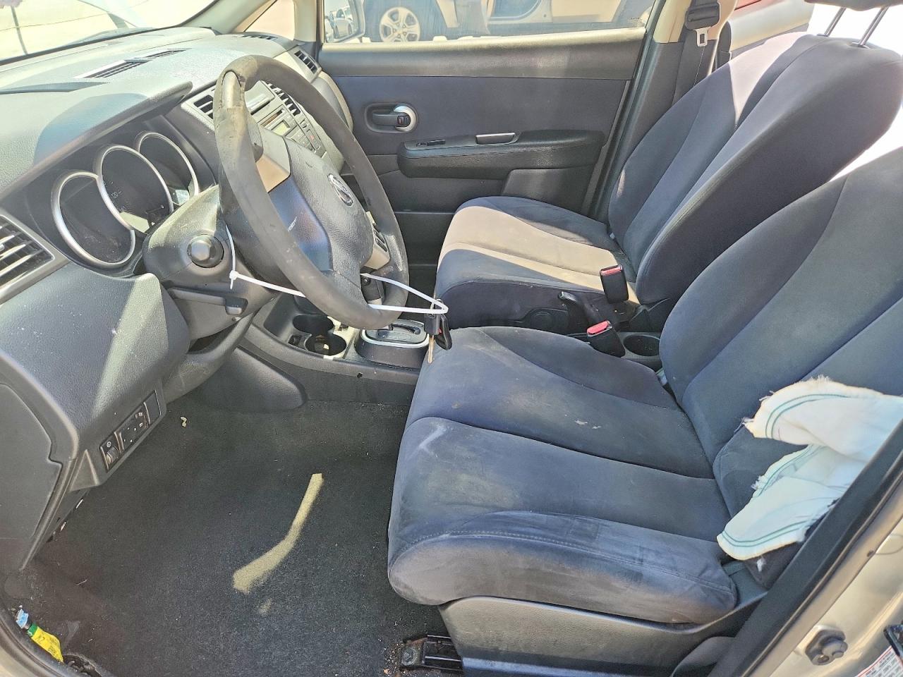 2008 Nissan Versa S/sl Gray vin: 3N1BC11E88L430604
