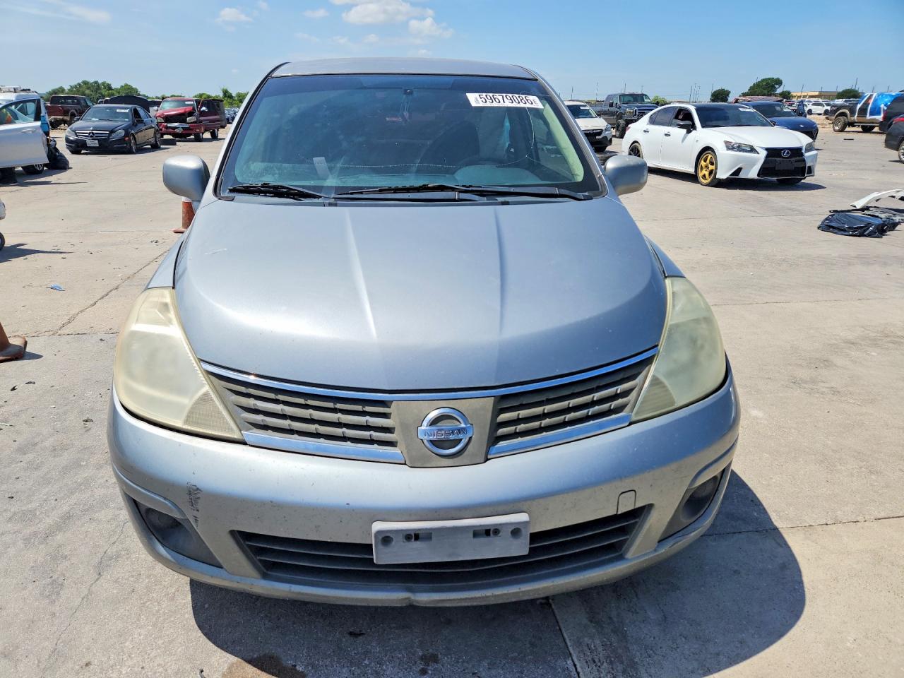 2008 Nissan Versa S/sl Gray vin: 3N1BC11E88L430604