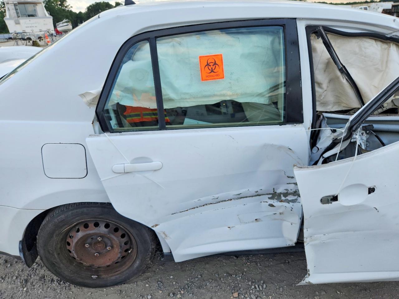 2009 Nissan Versa 1.8 S Белый vin: 3N1BC11E89L372527