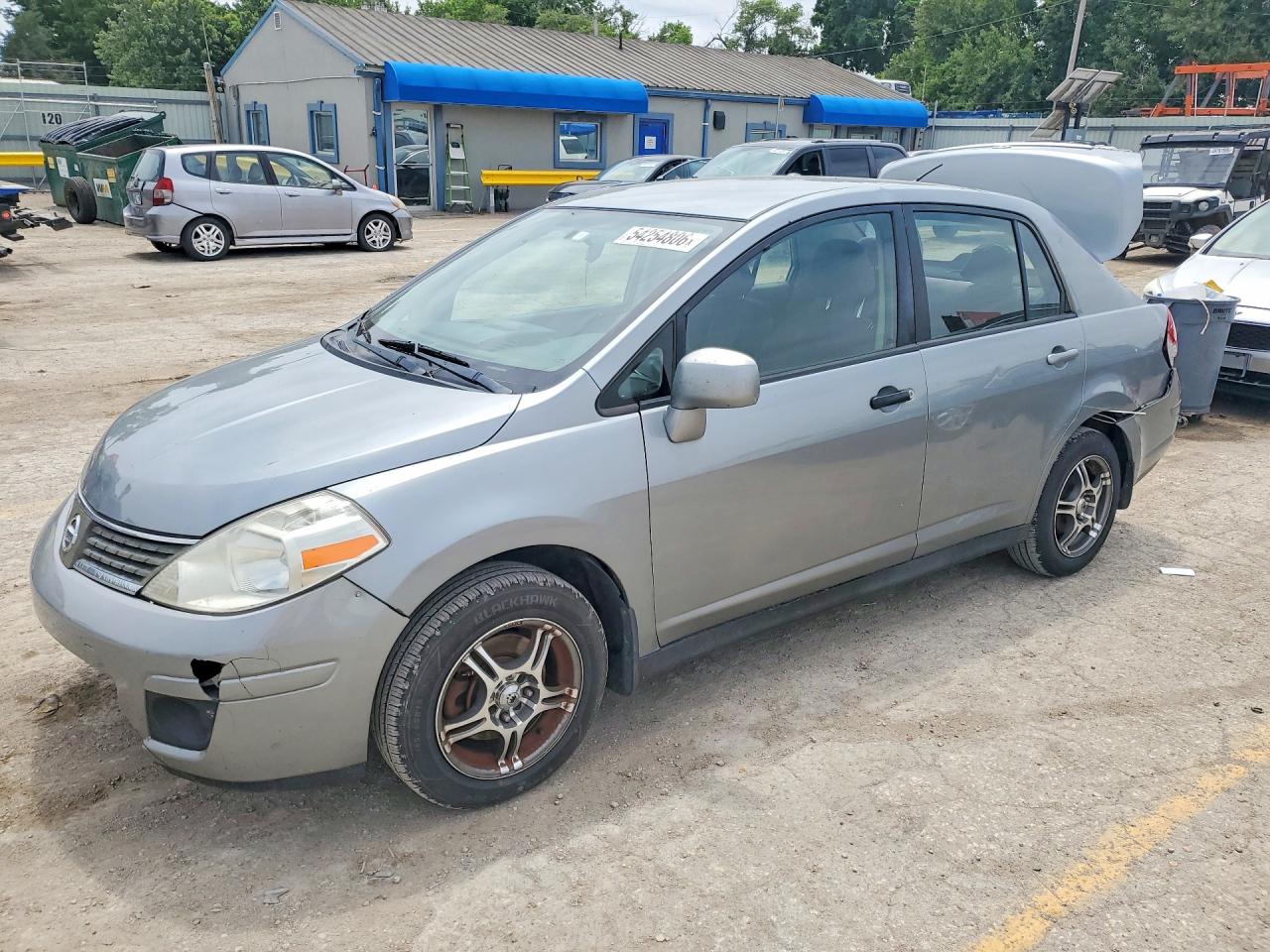 2009 Nissan Versa 1.8 S Silver vin: 3N1BC11E89L439448