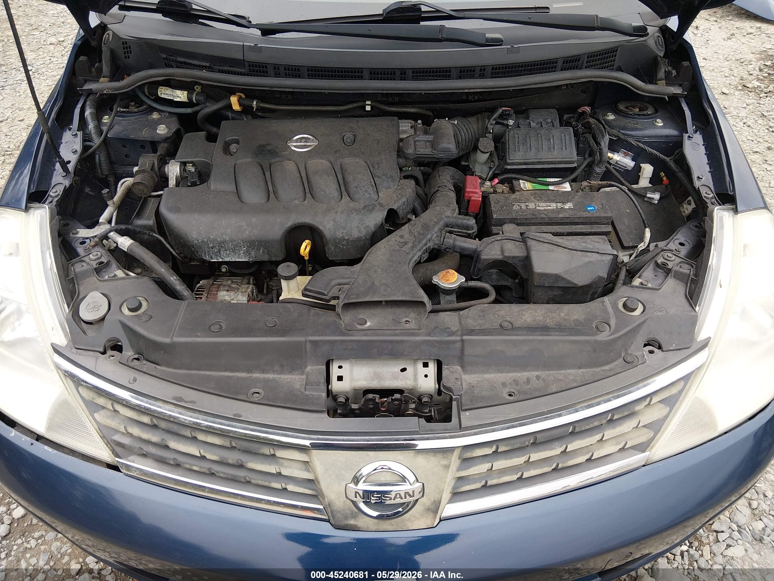 2009 Nissan Versa 1.8sl Blue vin: 3N1BC11E89L484485