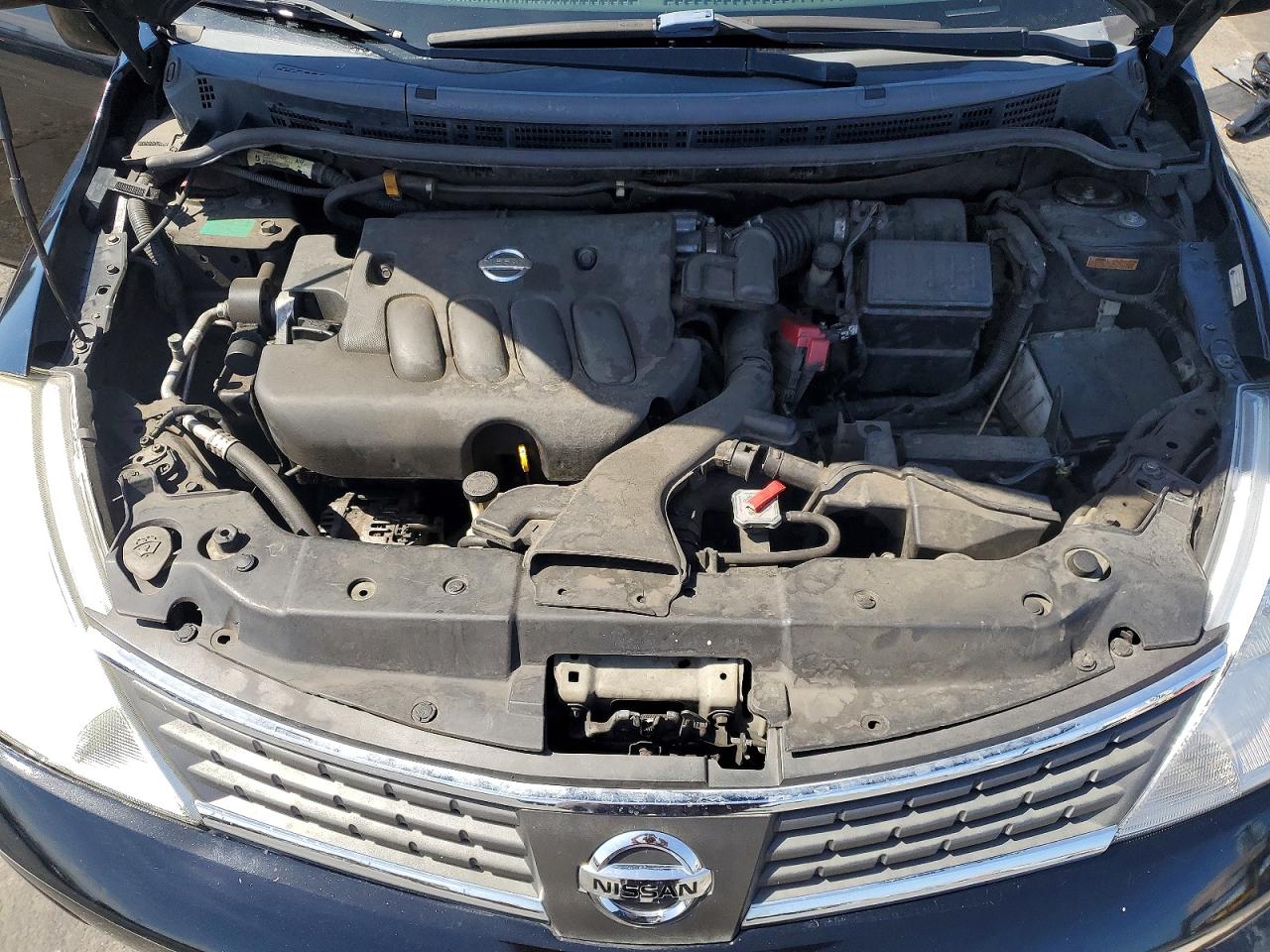 2007 Nissan Versa 1.8 S Black vin: 3N1BC11E97L442128