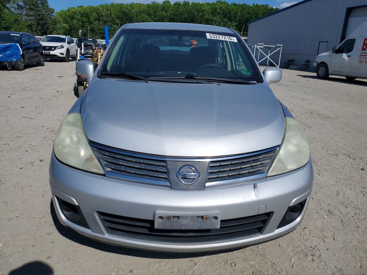 2009 Nissan Versa 1.8 S Silver vin: 3N1BC11EX9L383772