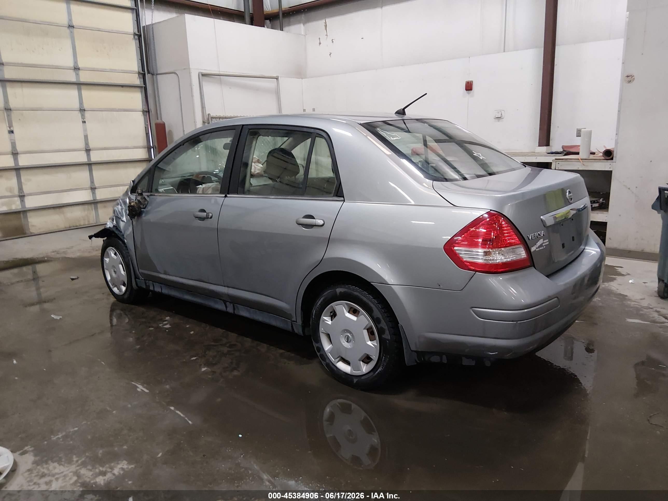 2009 Nissan Versa 1.8s Gray vin: 3N1BC11EX9L385828
