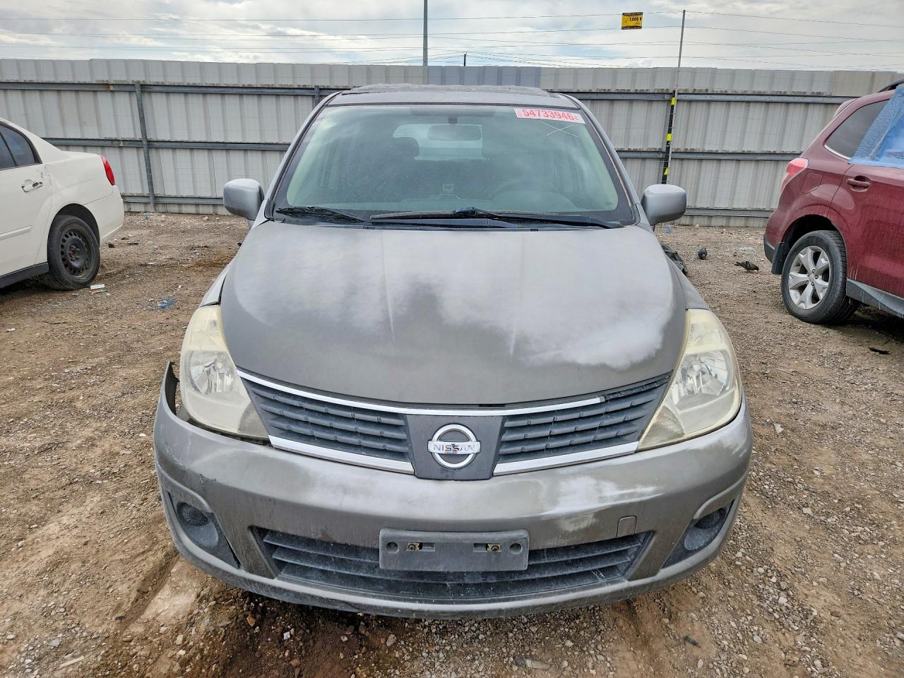 2007 Nissan Versa 1.8 S Gray vin: 3N1BC13E07L364223
