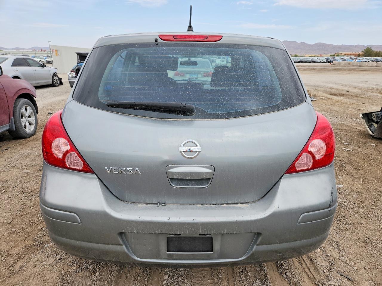 2007 Nissan Versa 1.8 S Gray vin: 3N1BC13E07L364223