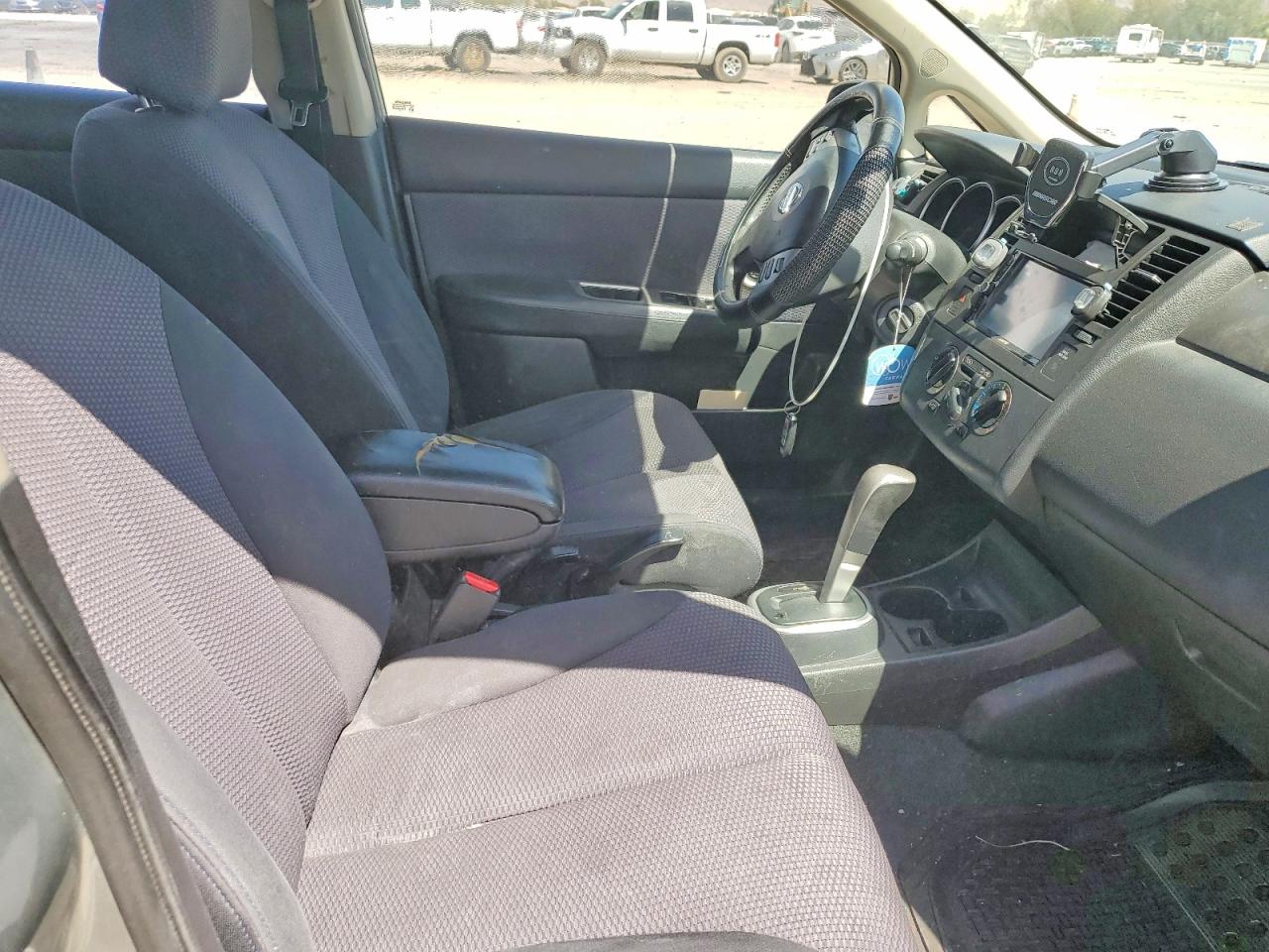 2007 Nissan Versa 1.8 S Gray vin: 3N1BC13E07L364223