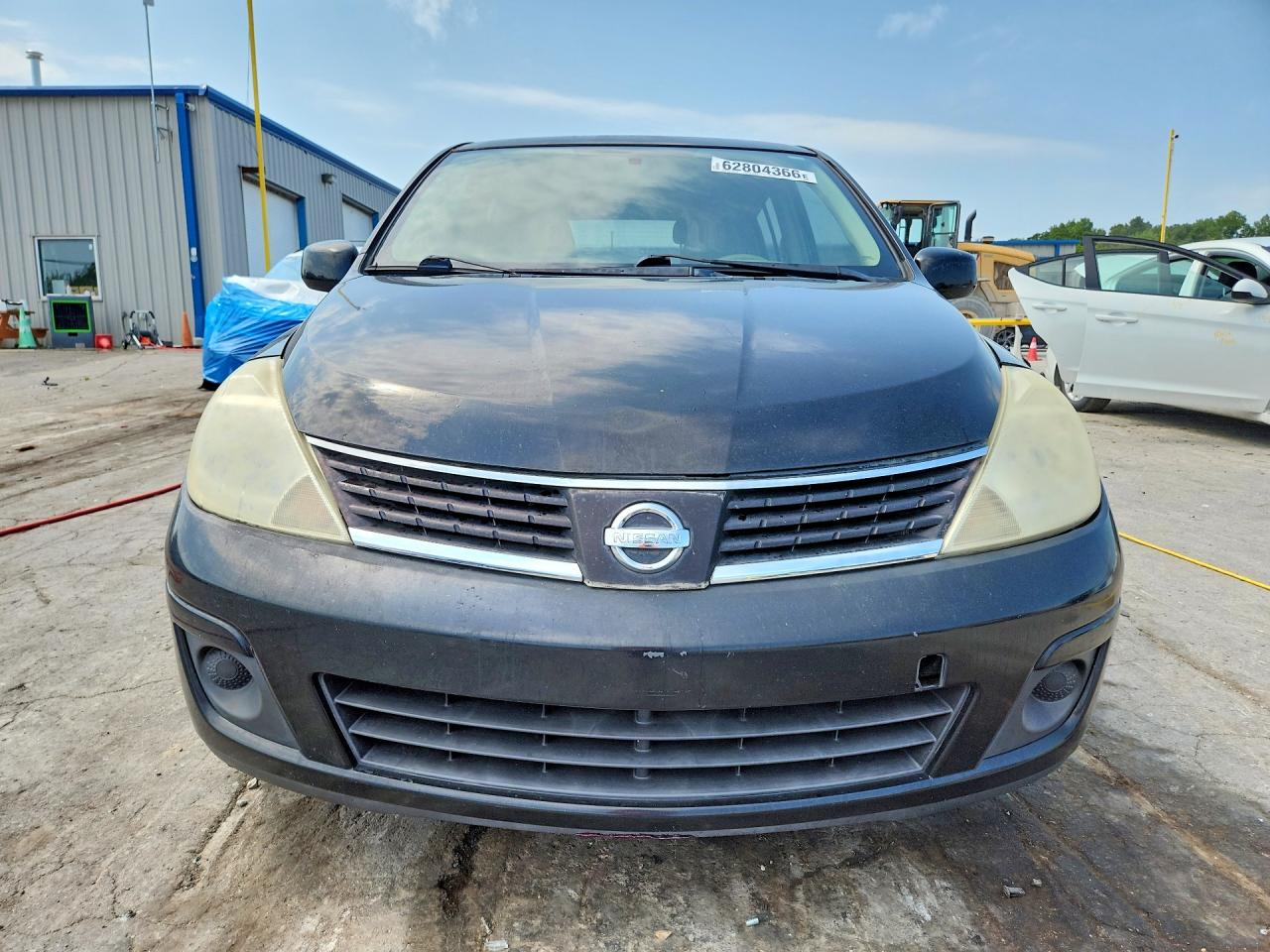 2008 Nissan Versa 1.8 S Black vin: 3N1BC13E08L388202