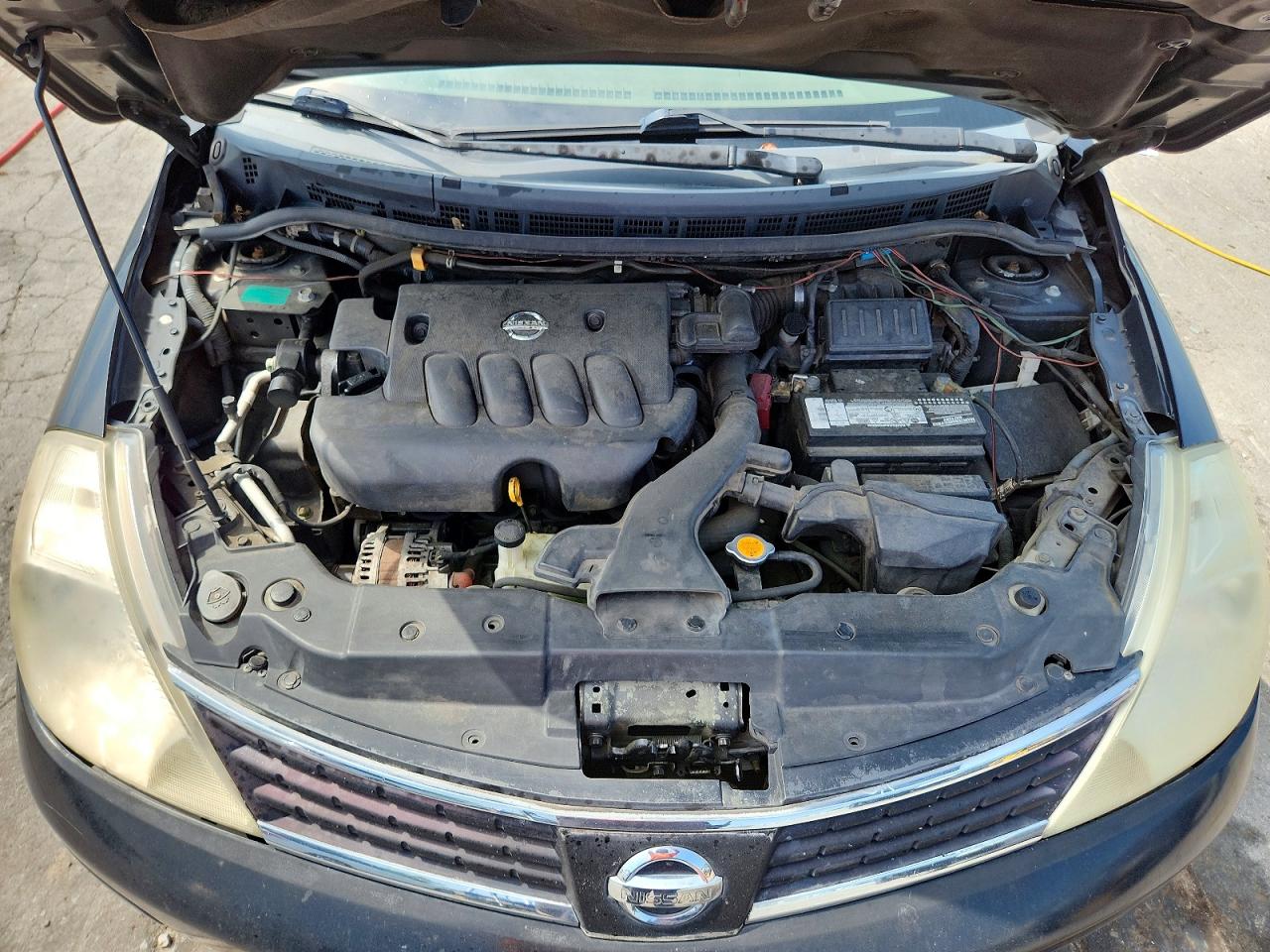 2008 Nissan Versa 1.8 S Black vin: 3N1BC13E08L388202