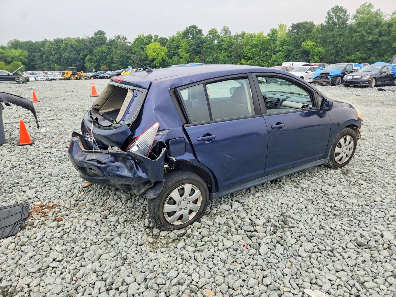 2009 Nissan Versa 1.8 S Blue vin: 3N1BC13E09L358425
