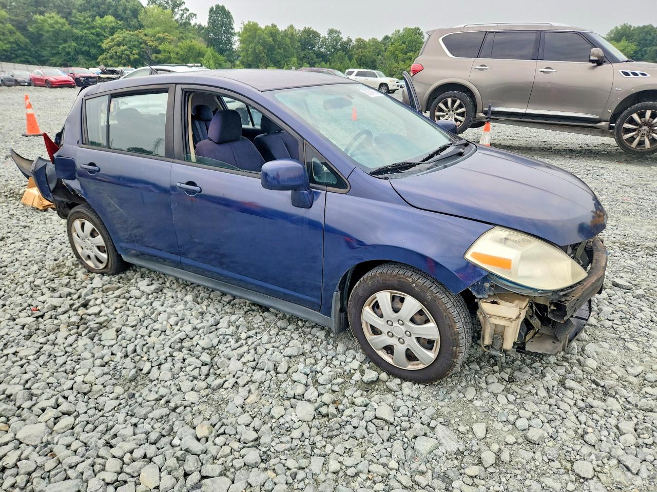 2009 Nissan Versa 1.8 S Blue vin: 3N1BC13E09L358425