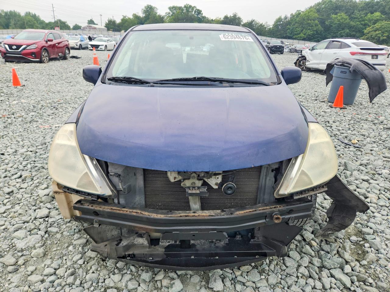 2009 Nissan Versa 1.8 S Blue vin: 3N1BC13E09L358425