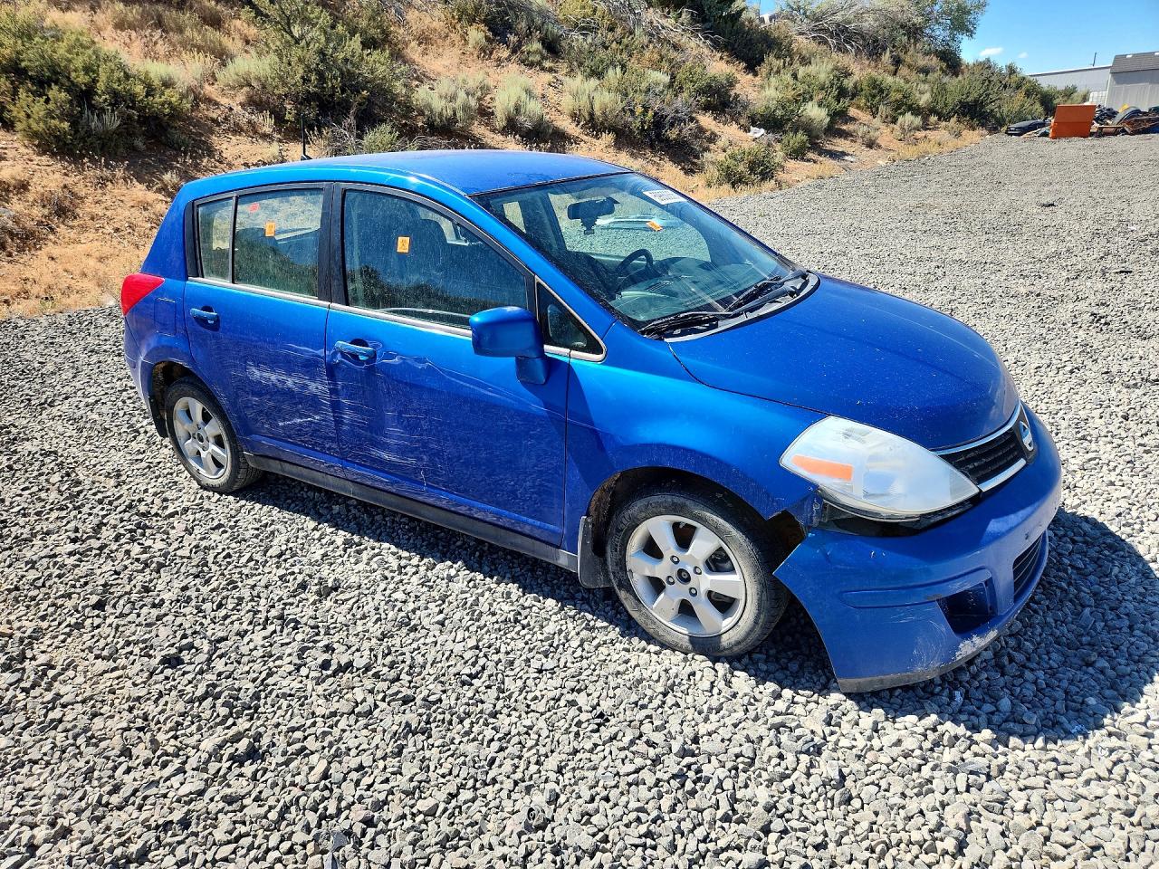 2009 Nissan Versa 1.8 S Blue vin: 3N1BC13E09L365441