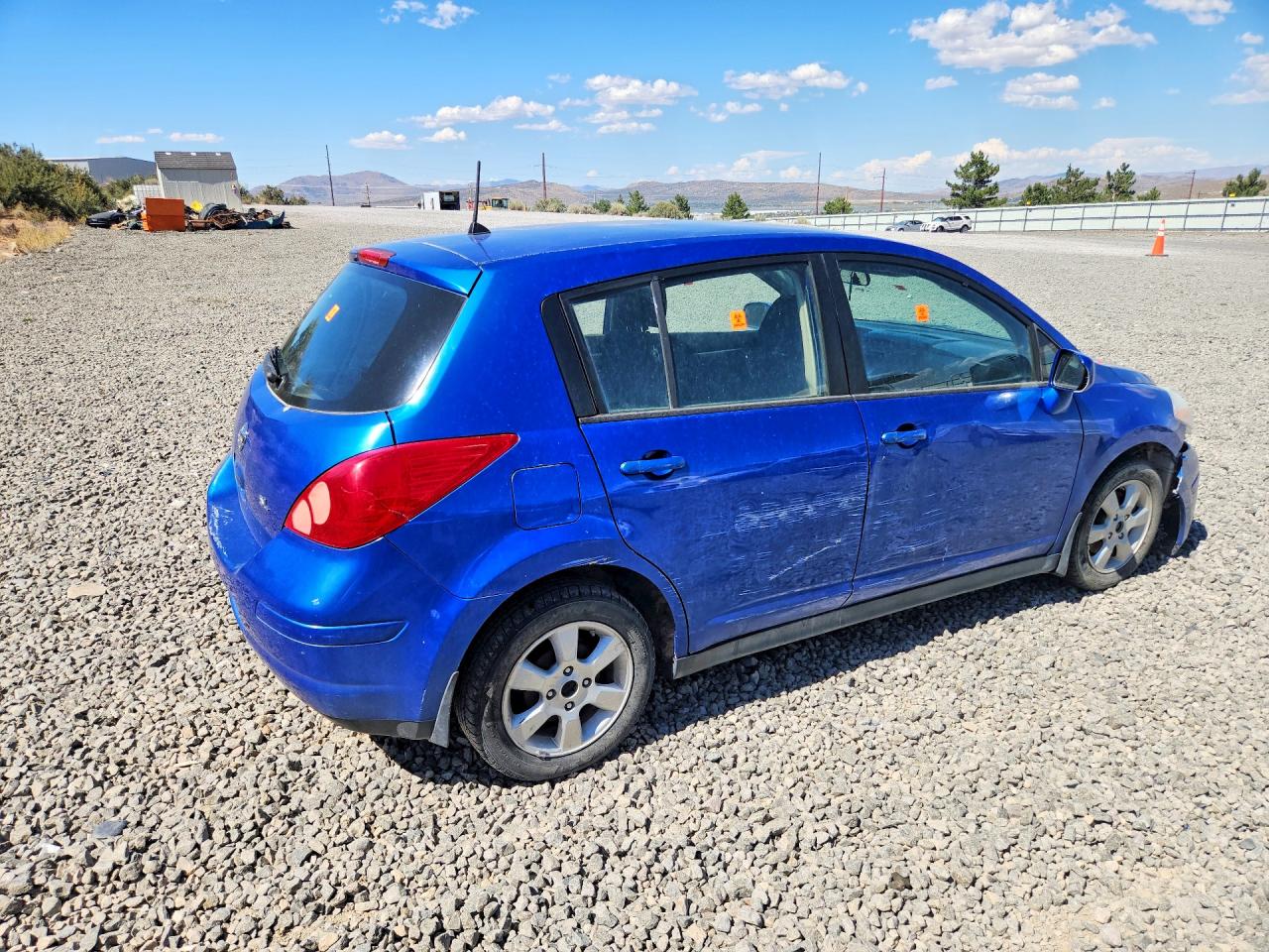2009 Nissan Versa 1.8 S Blue vin: 3N1BC13E09L365441