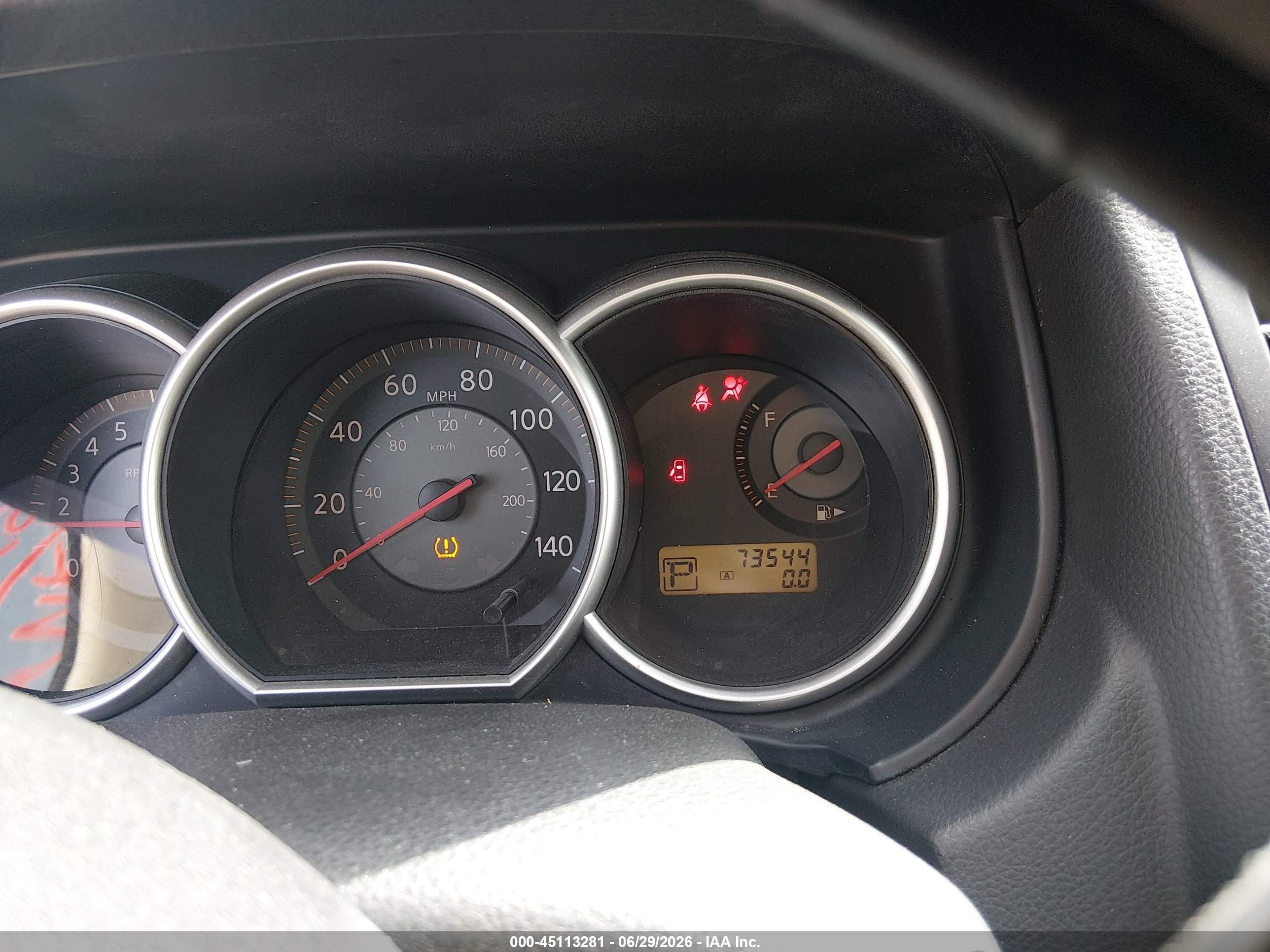2009 Nissan Versa 1.8s Red vin: 3N1BC13E09L370381