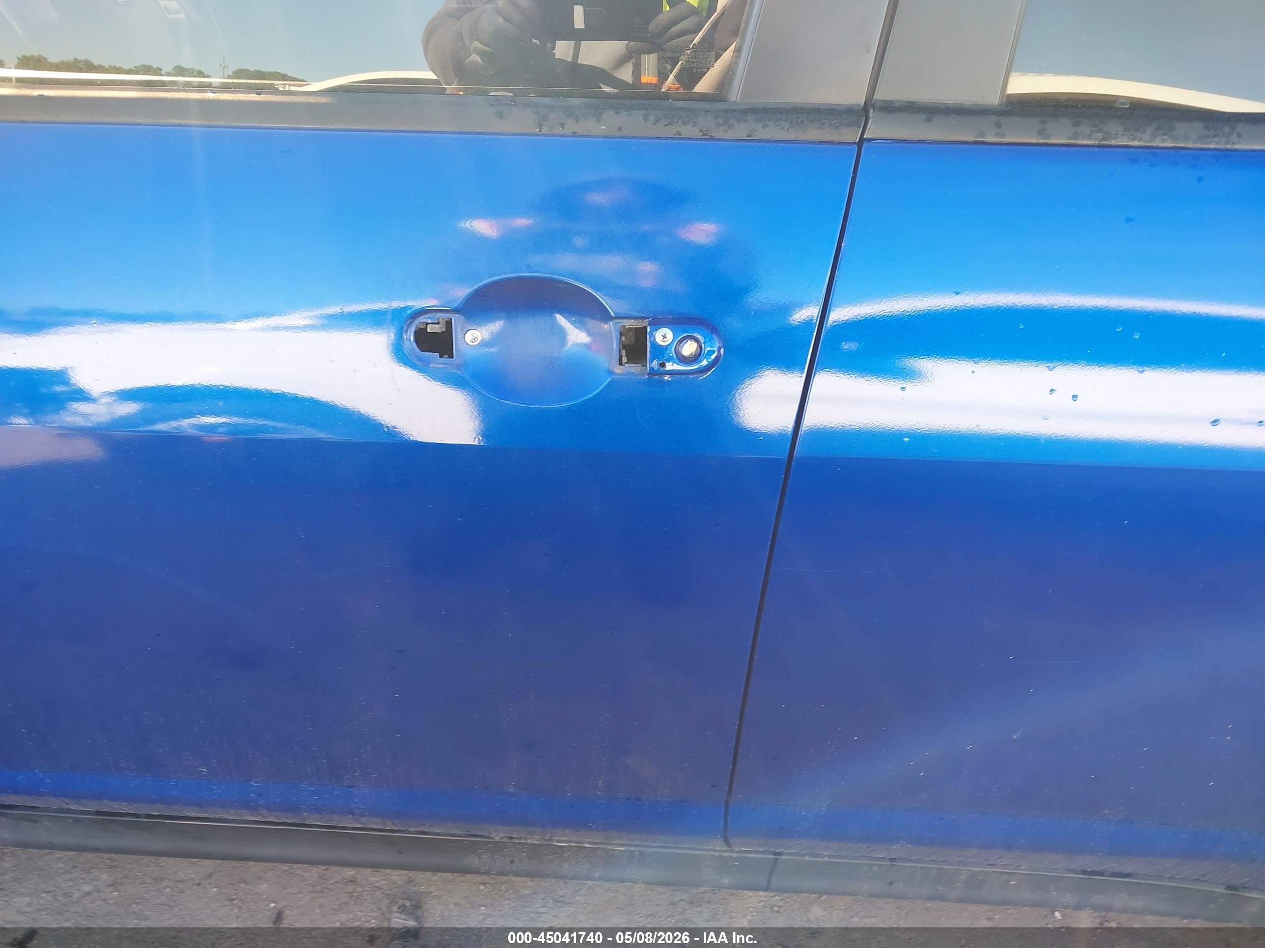 2009 Nissan Versa 1.8s Blue vin: 3N1BC13E09L416324