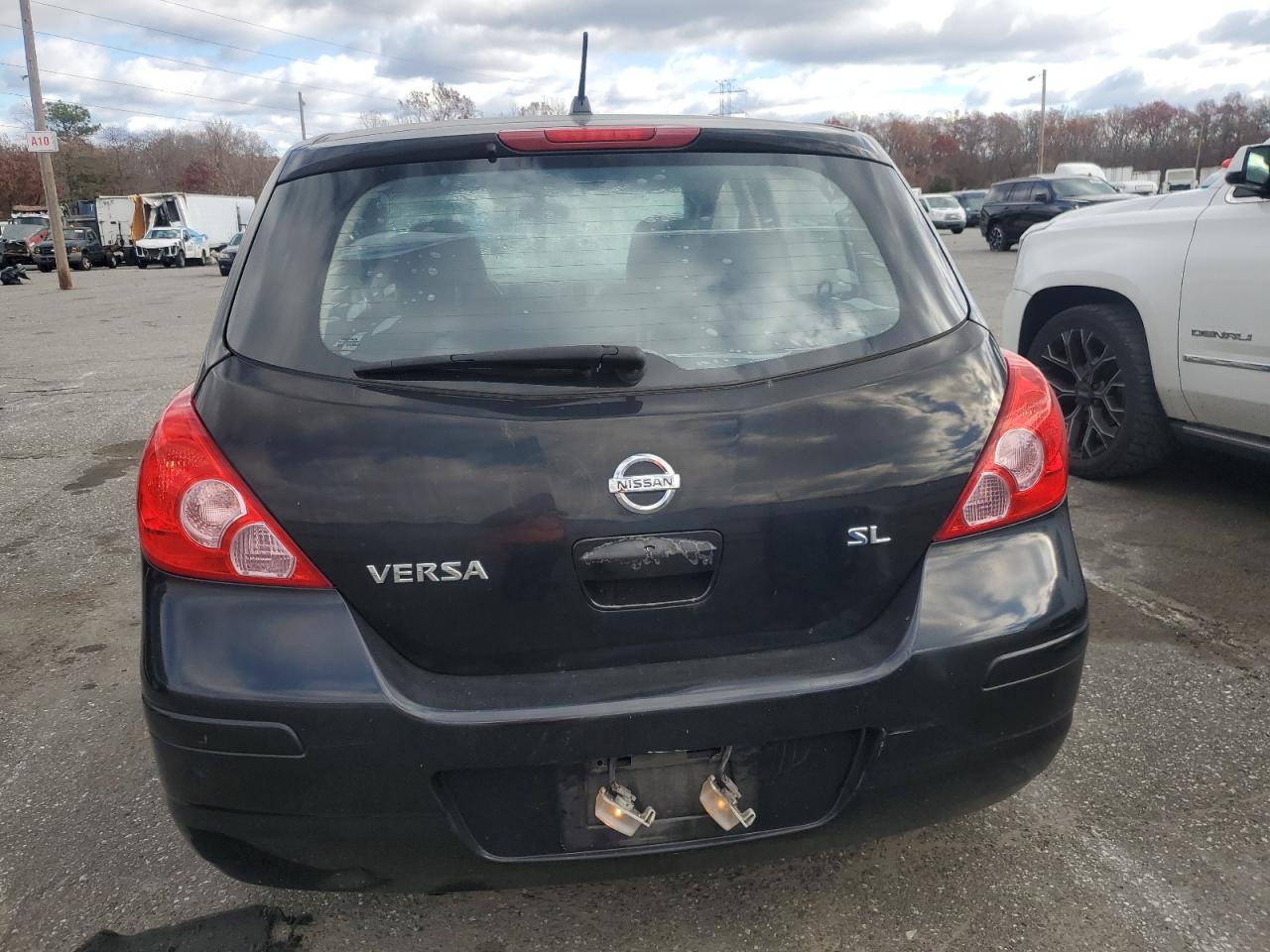 2009 Nissan Versa S Черный vin: 3N1BC13E09L429512