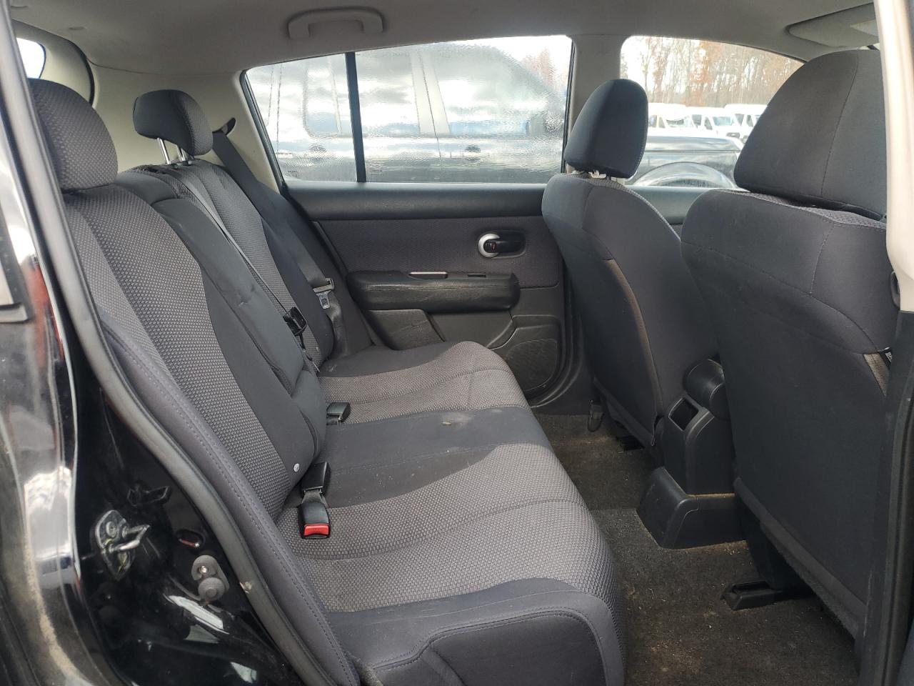 2009 Nissan Versa S Черный vin: 3N1BC13E09L429512