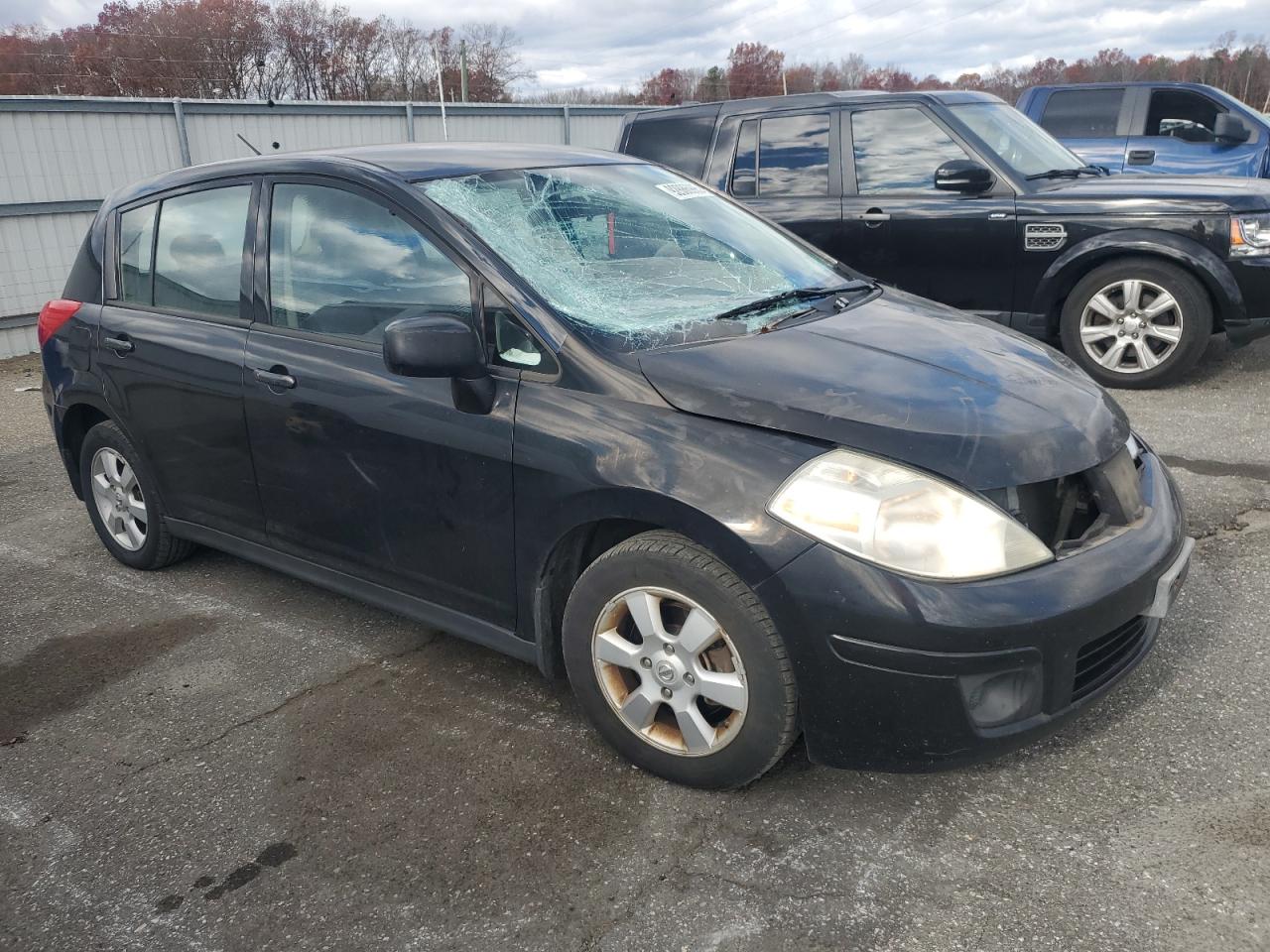 2009 Nissan Versa S Черный vin: 3N1BC13E09L429512