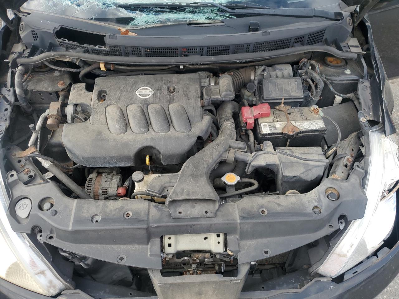 2009 Nissan Versa S Черный vin: 3N1BC13E09L429512