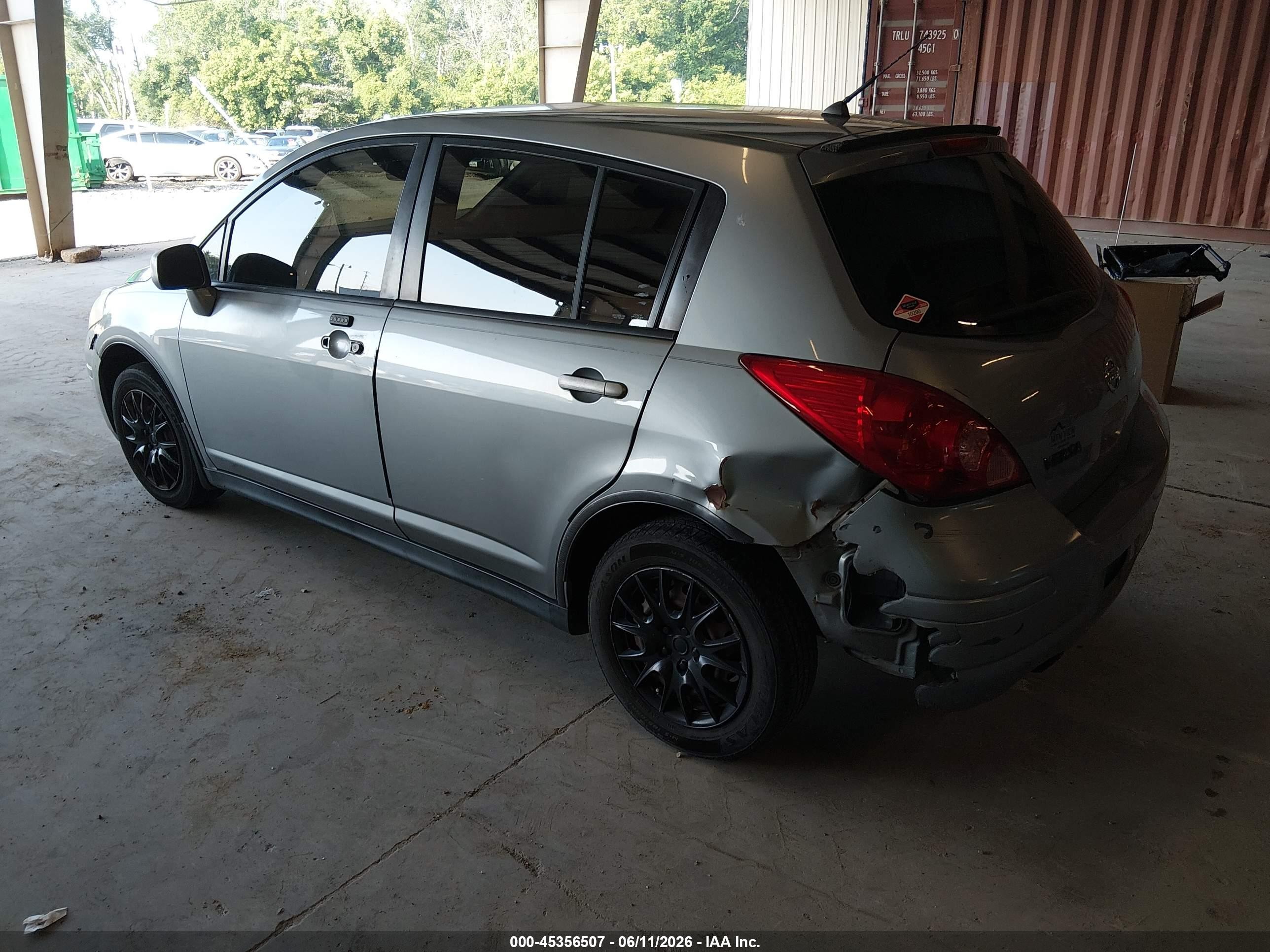 2009 Nissan Versa 1.8s Gray vin: 3N1BC13E09L466723