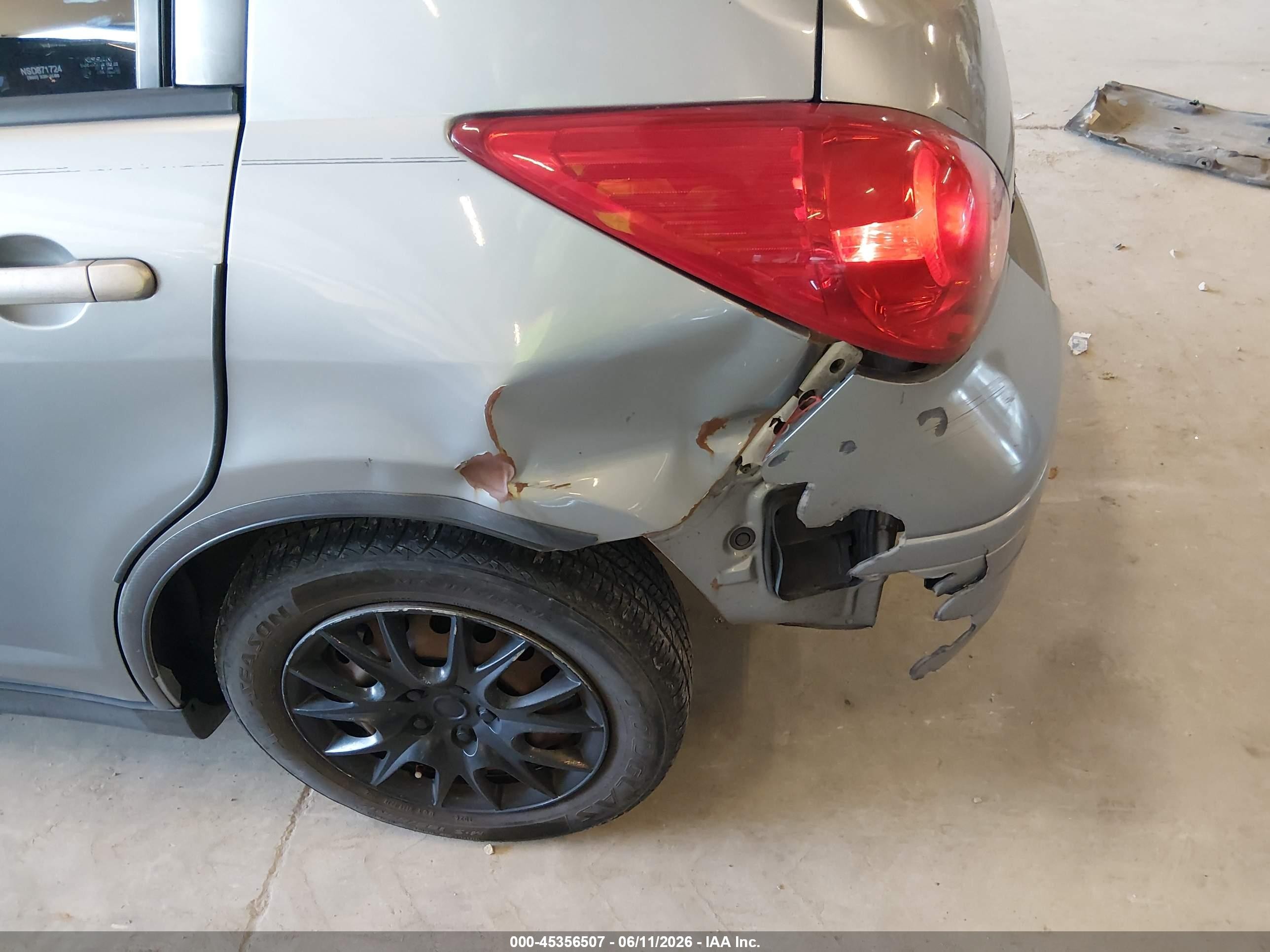 2009 Nissan Versa 1.8s Gray vin: 3N1BC13E09L466723