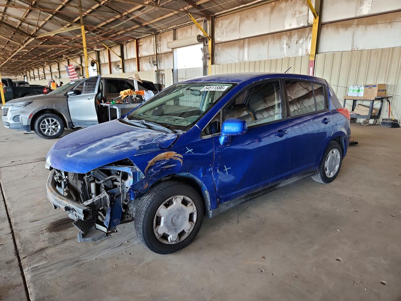 2009 Nissan Versa 1.8 S Синий vin: 3N1BC13E09L489208