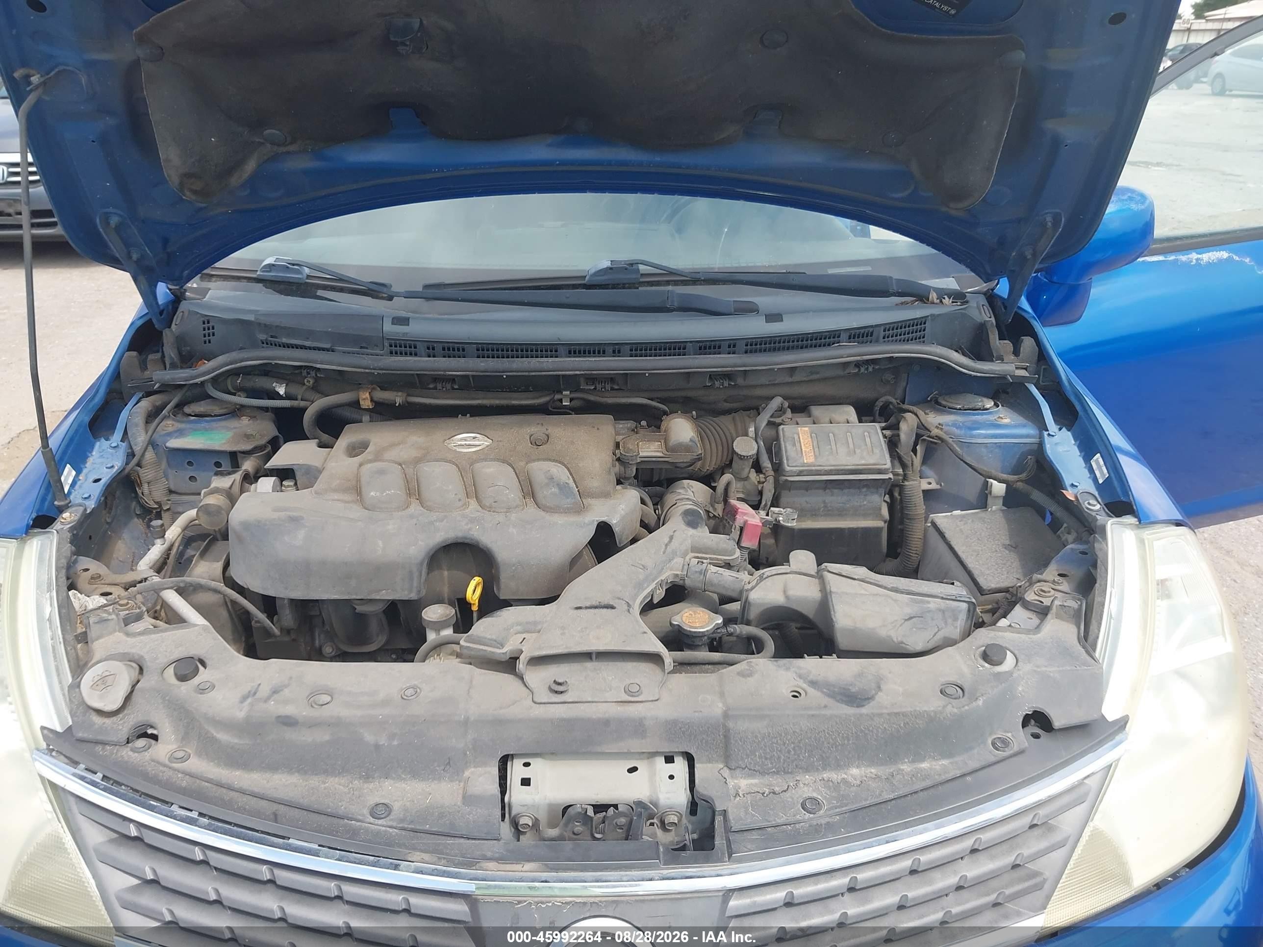 2007 Nissan Versa 1.8sl Синий vin: 3N1BC13E17L352694
