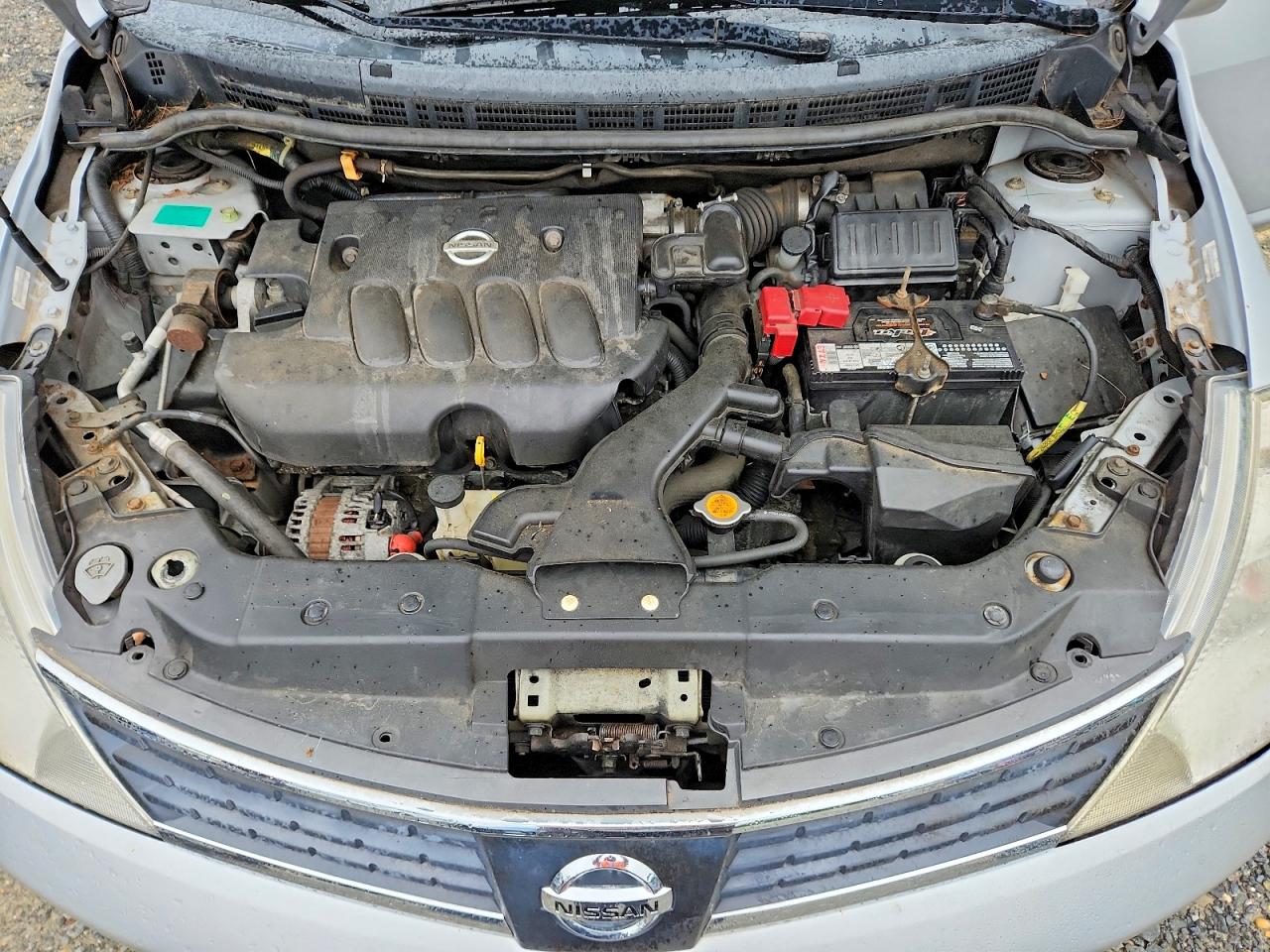 2007 Nissan Versa Silver vin: 3N1BC13E17L390328
