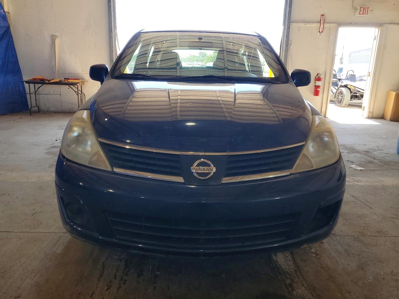 2007 Nissan Versa 1.8 S Blue vin: 3N1BC13E17L456568