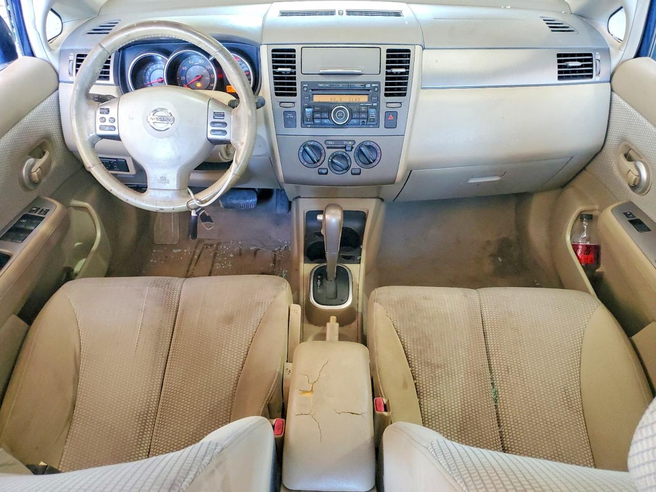 2007 Nissan Versa 1.8 S Blue vin: 3N1BC13E17L456568