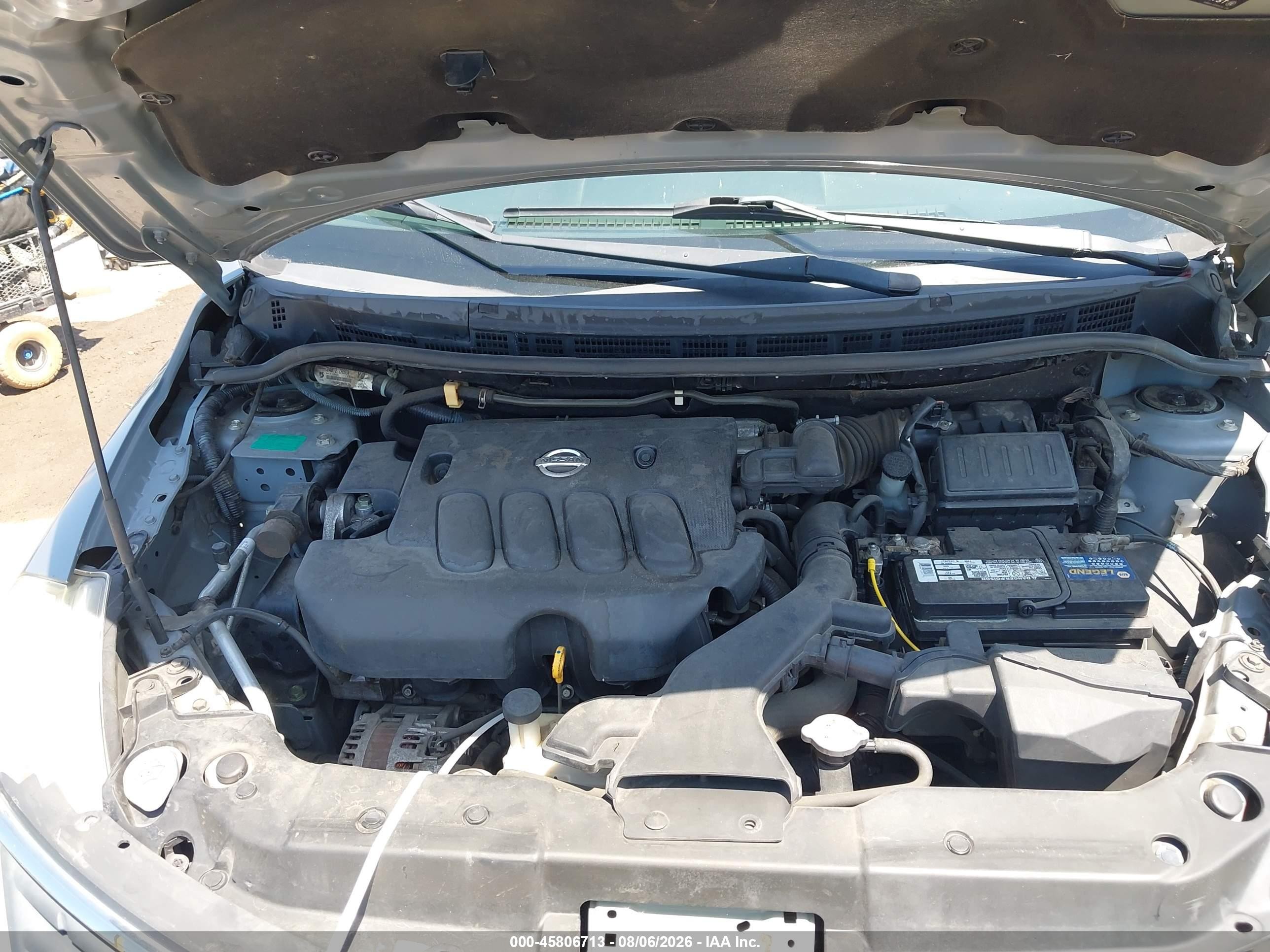 2008 Nissan Versa 1.8 S Серебряный vin: 3N1BC13E18L386765