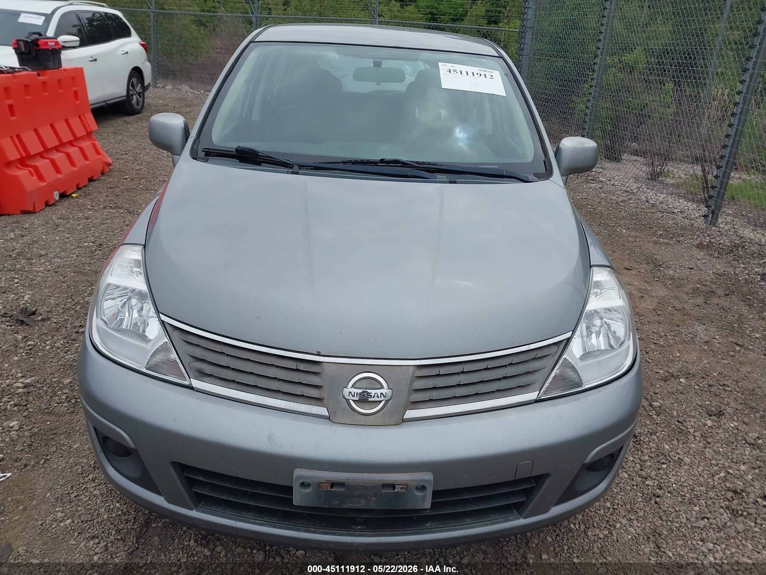 2008 Nissan Versa 1.8s Gray vin: 3N1BC13E18L405945