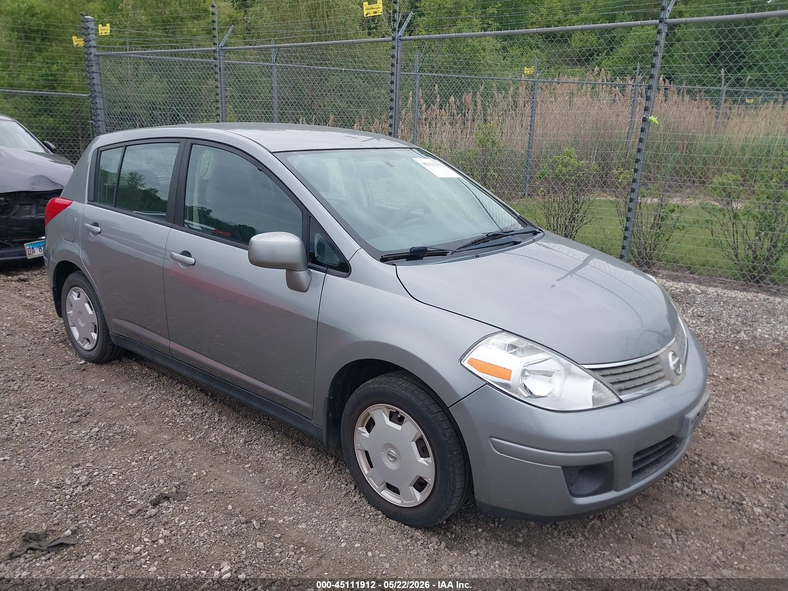 2008 Nissan Versa 1.8s Gray vin: 3N1BC13E18L405945