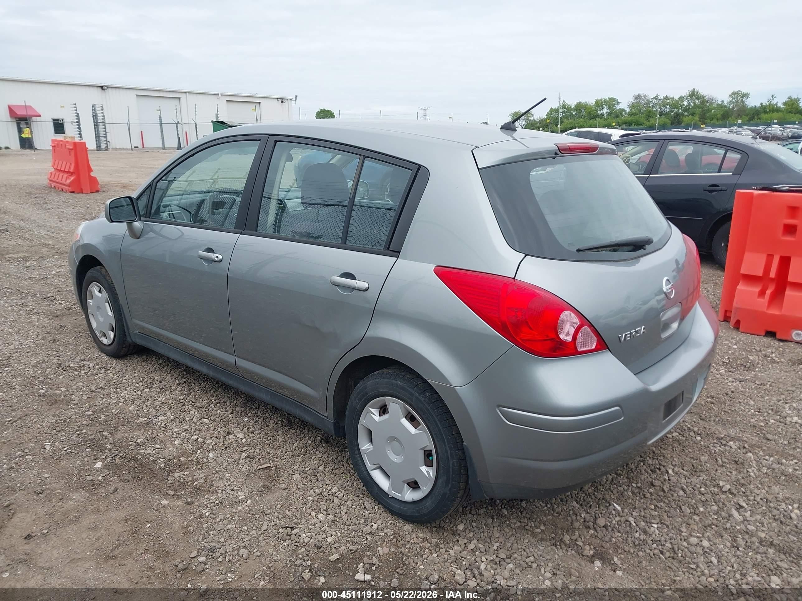 2008 Nissan Versa 1.8s Gray vin: 3N1BC13E18L405945