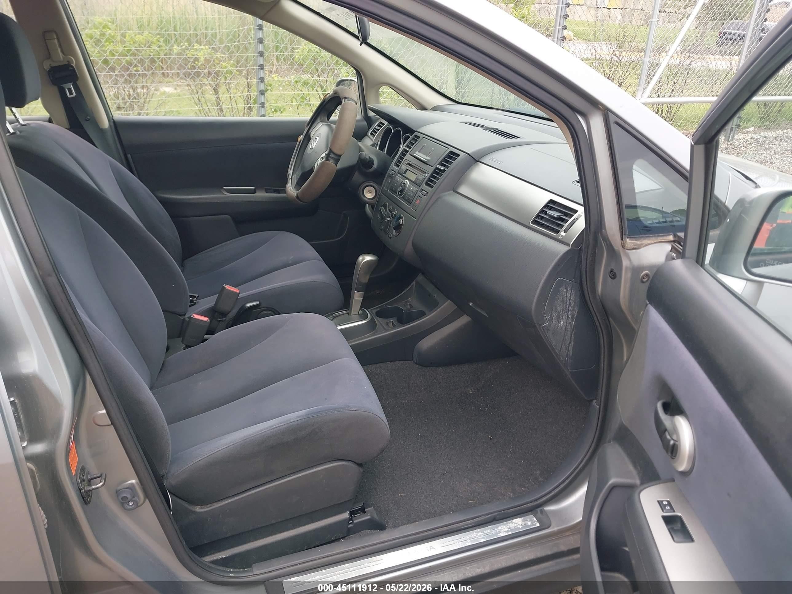 2008 Nissan Versa 1.8s Gray vin: 3N1BC13E18L405945