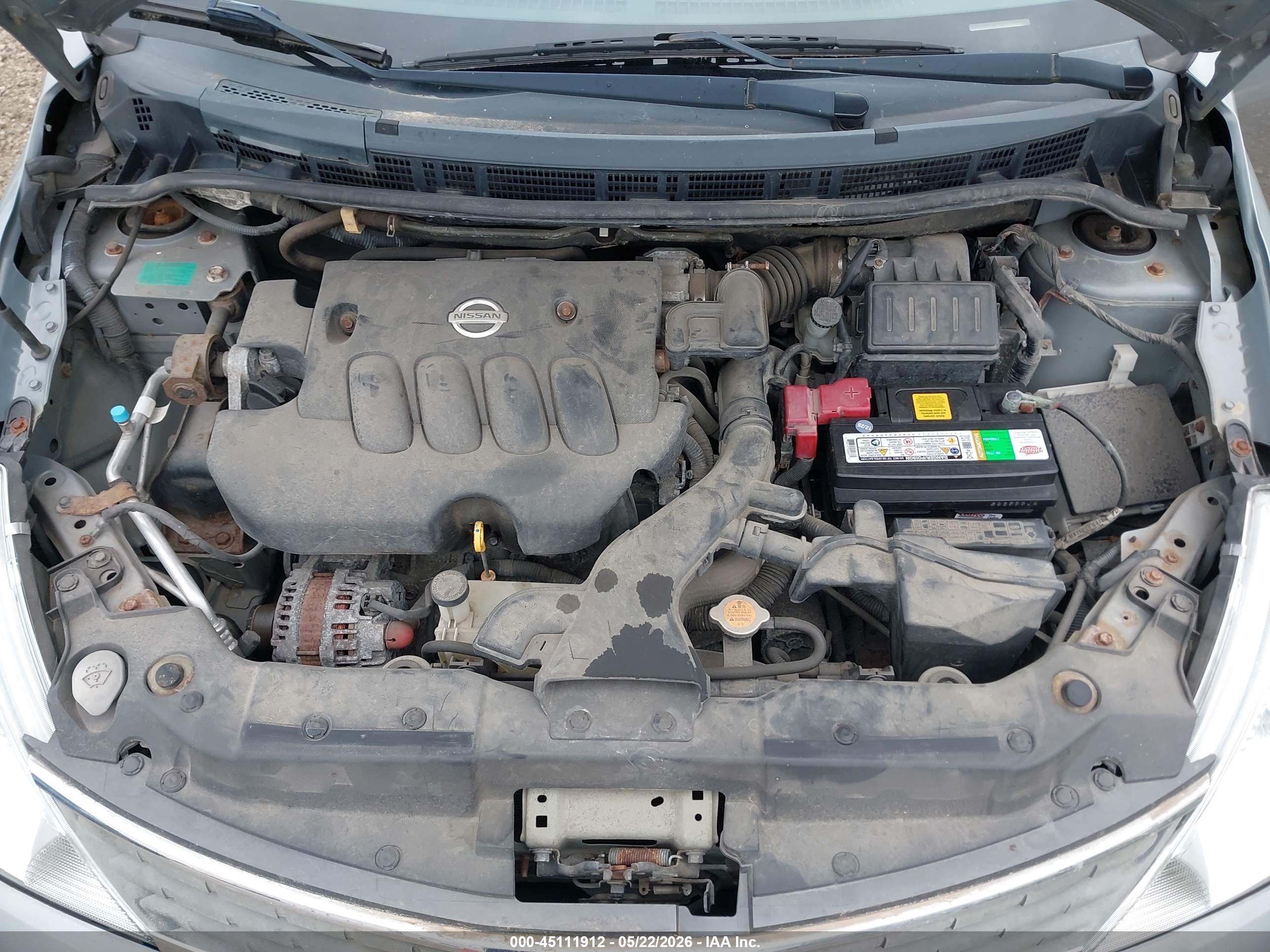 2008 Nissan Versa 1.8s Gray vin: 3N1BC13E18L405945