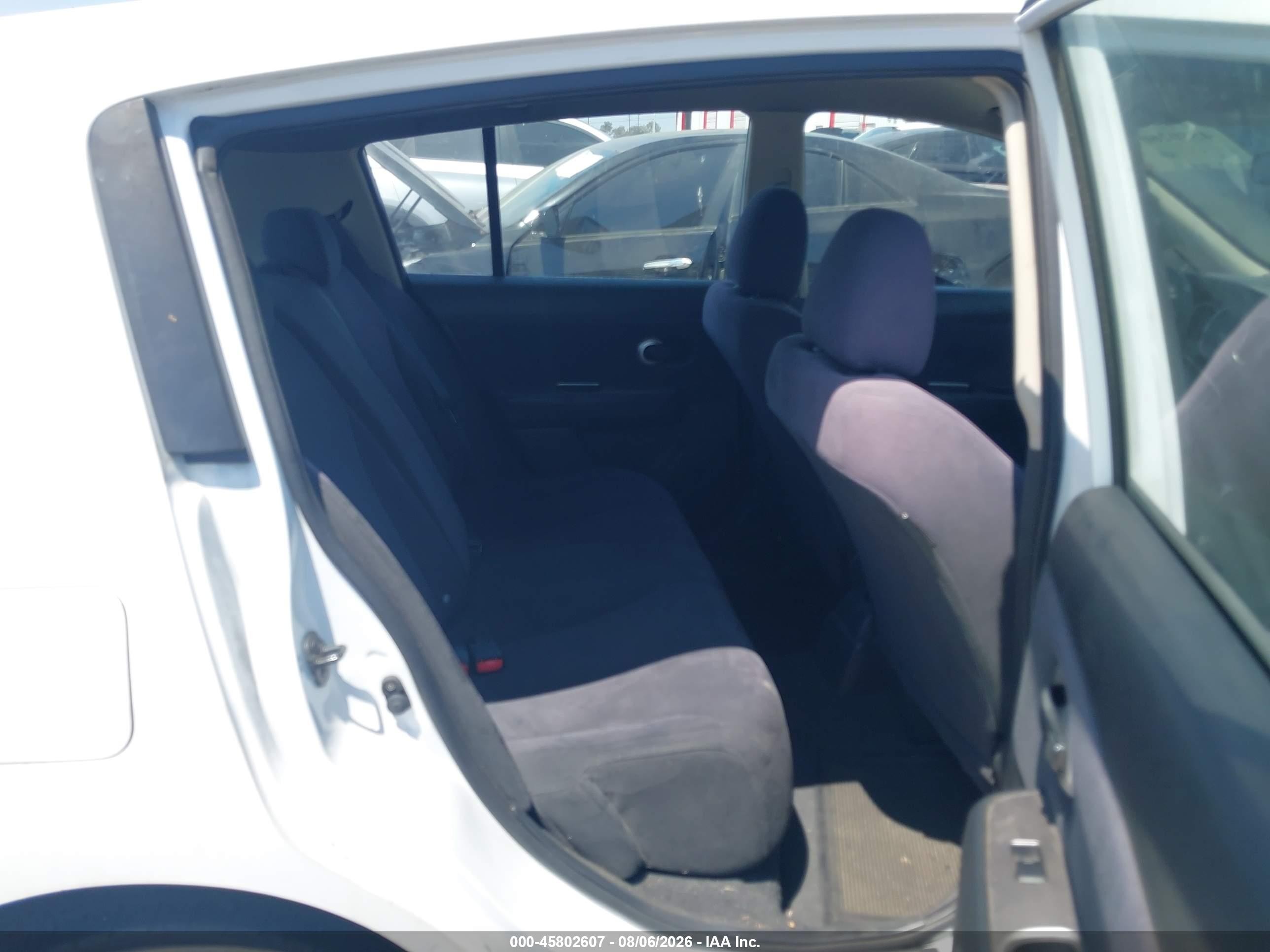 2008 Nissan Versa 1.8s White vin: 3N1BC13E18L440954