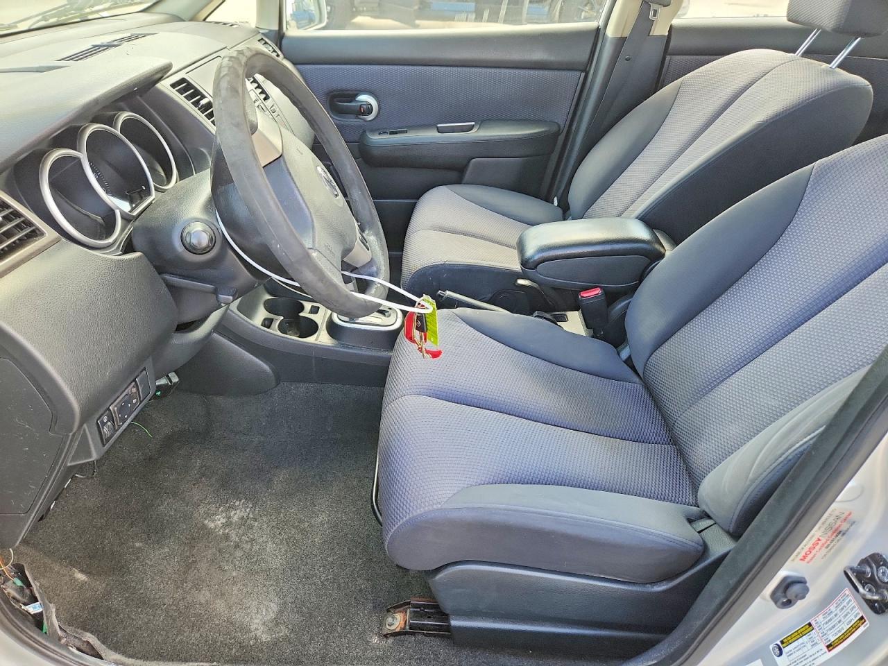 2009 Nissan Versa S/sl Серебряный vin: 3N1BC13E19L410127
