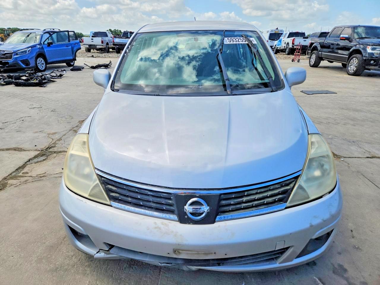 2009 Nissan Versa S/sl Серебряный vin: 3N1BC13E19L410127