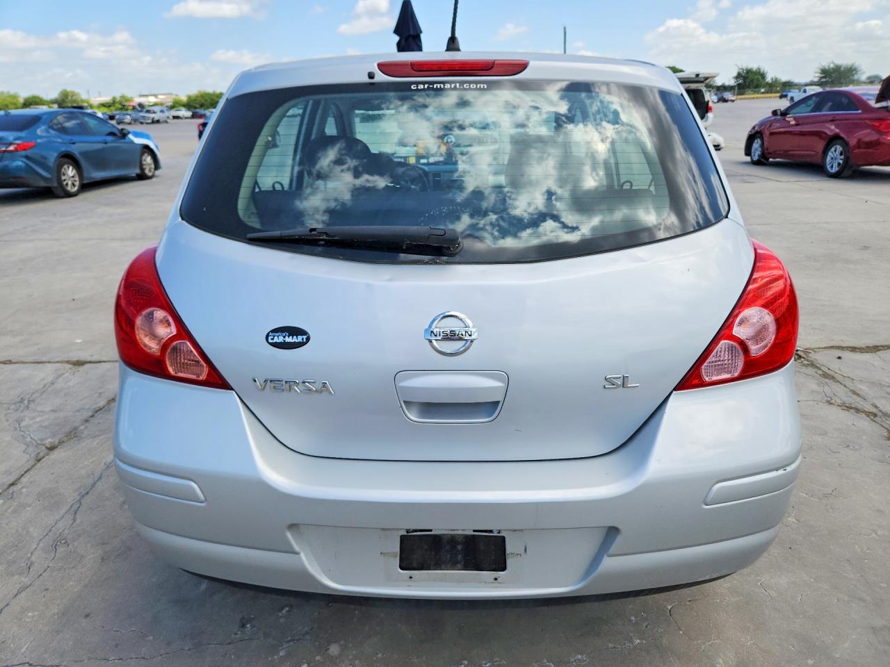 2009 Nissan Versa S/sl Серебряный vin: 3N1BC13E19L410127