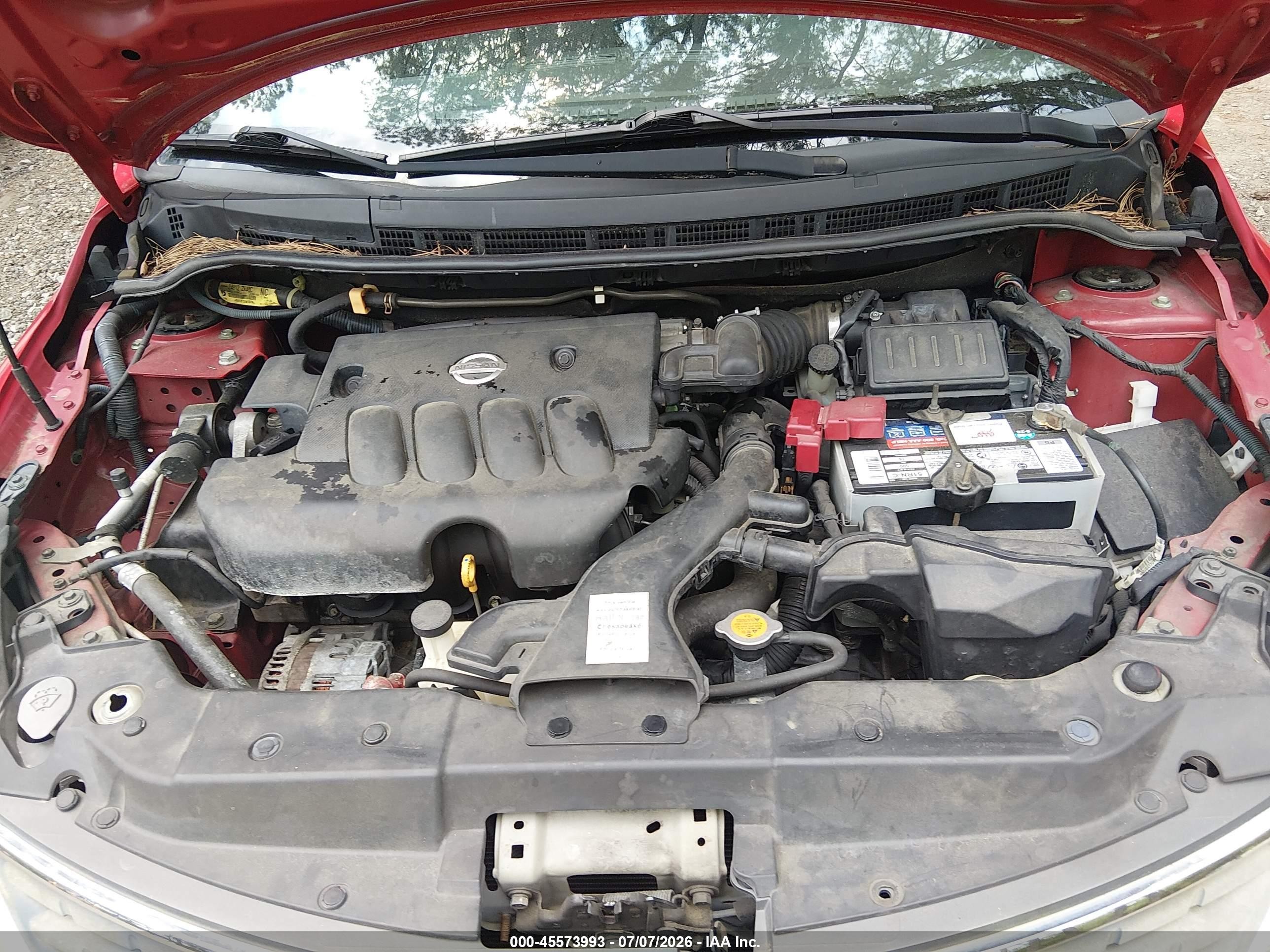 2009 Nissan Versa 1.8sl Red vin: 3N1BC13E19L419233