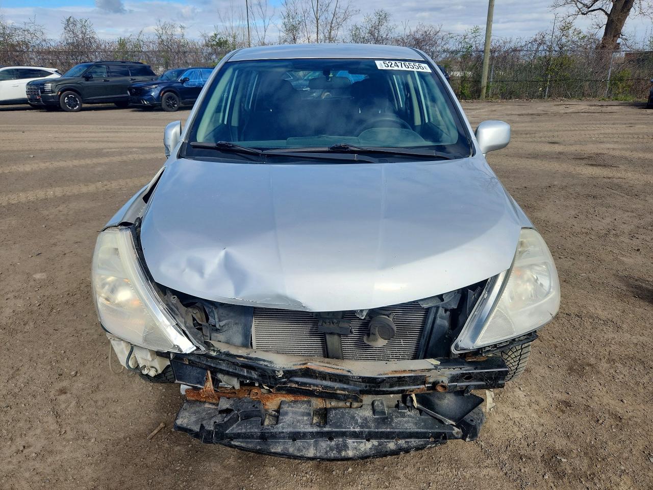 2009 Nissan Versa 1.8 S Silver vin: 3N1BC13E19L456167