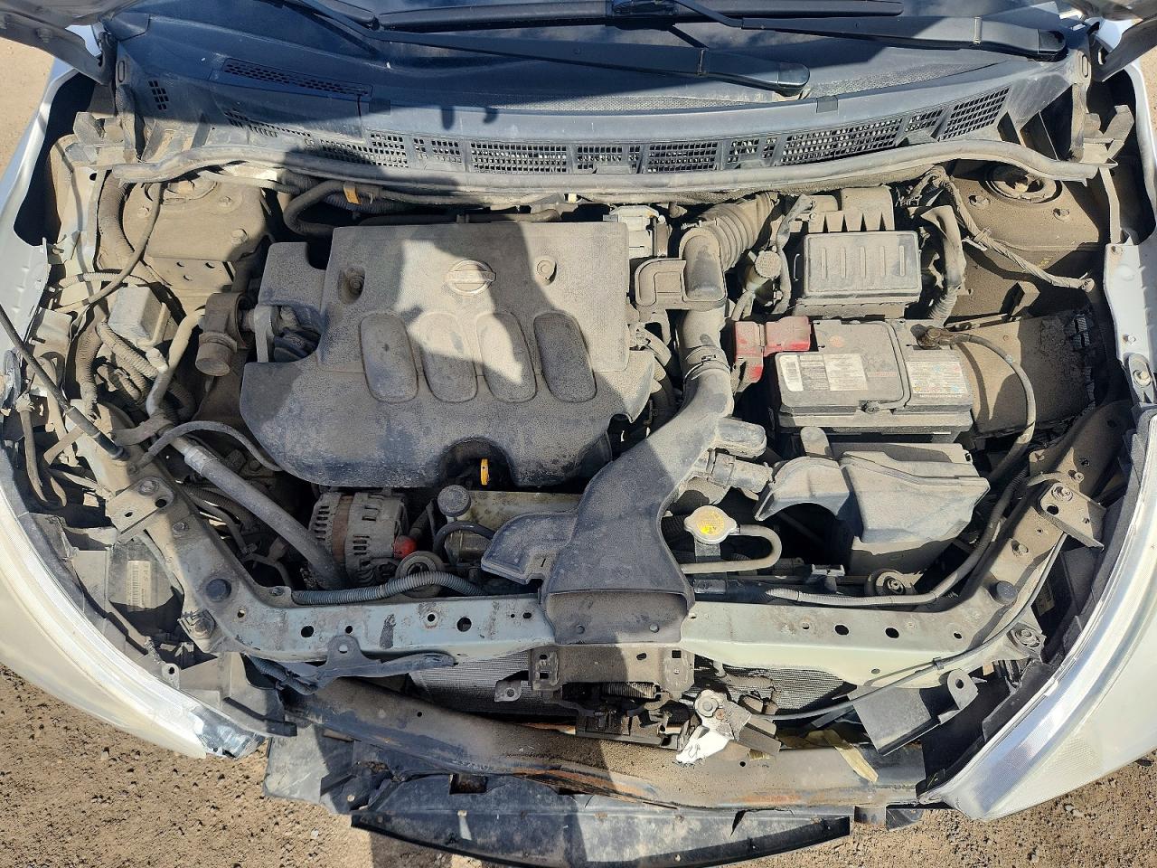 2009 Nissan Versa 1.8 S Silver vin: 3N1BC13E19L456167